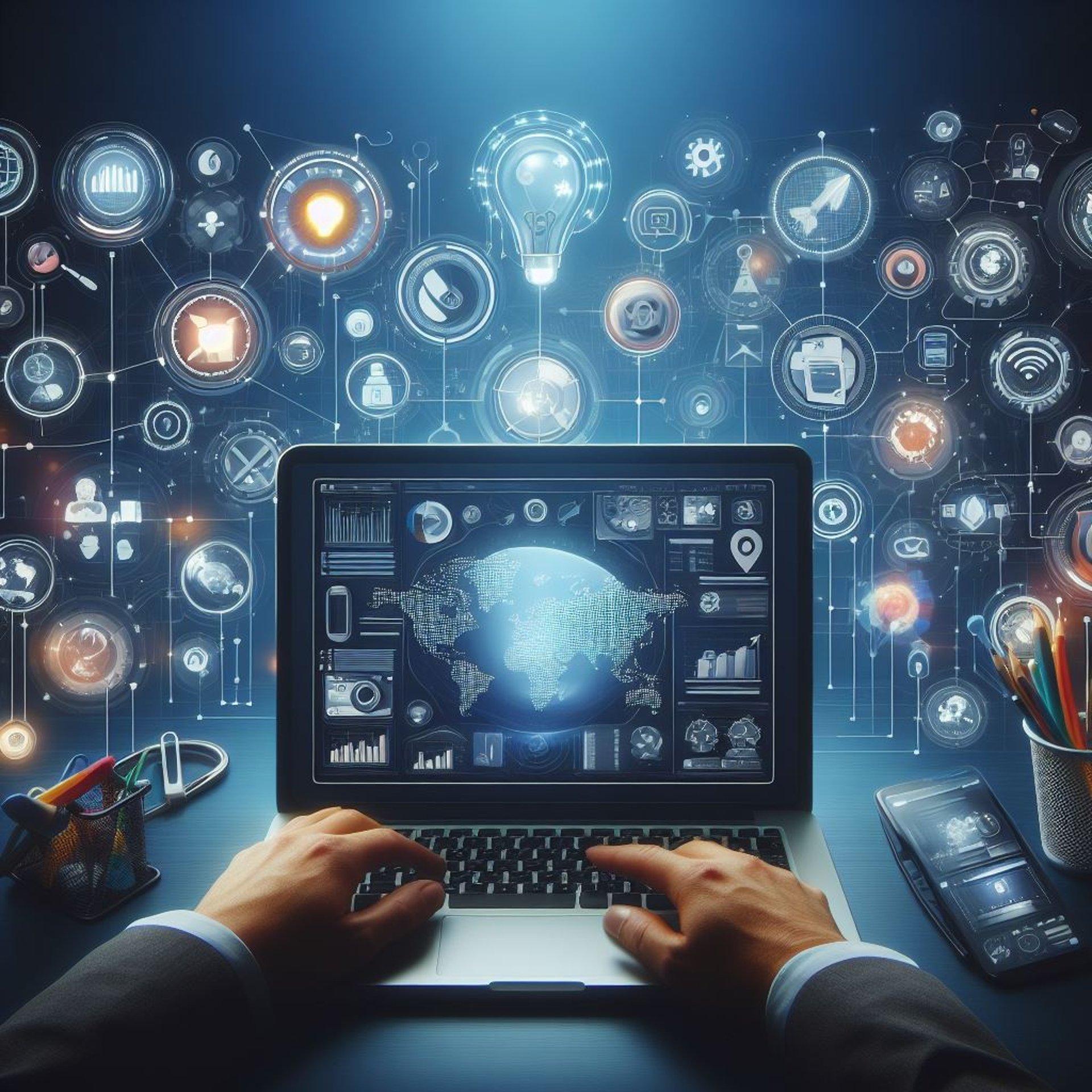 gray computer monitor