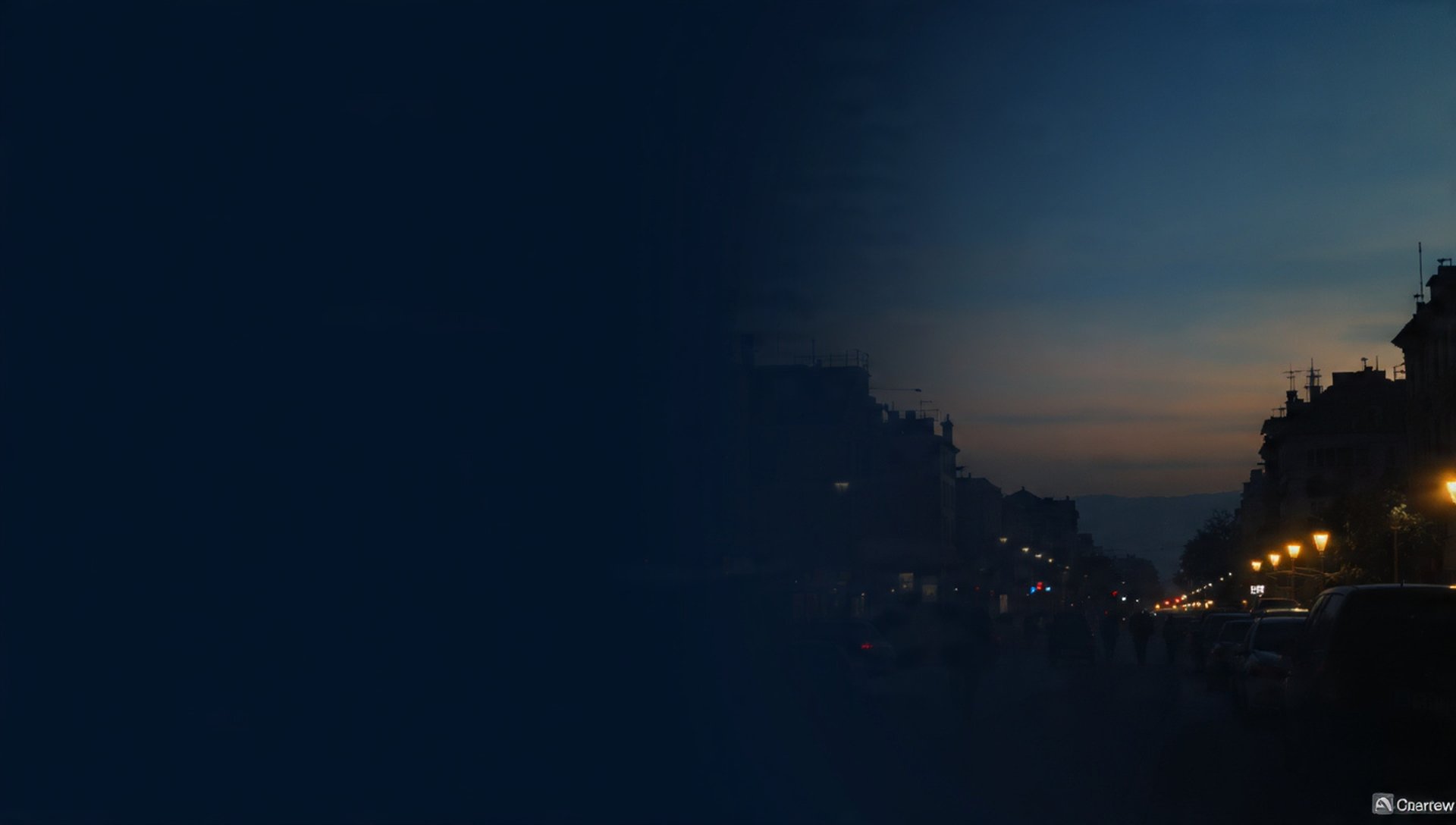 an abstract photo of a curved building with a blue sky in the background