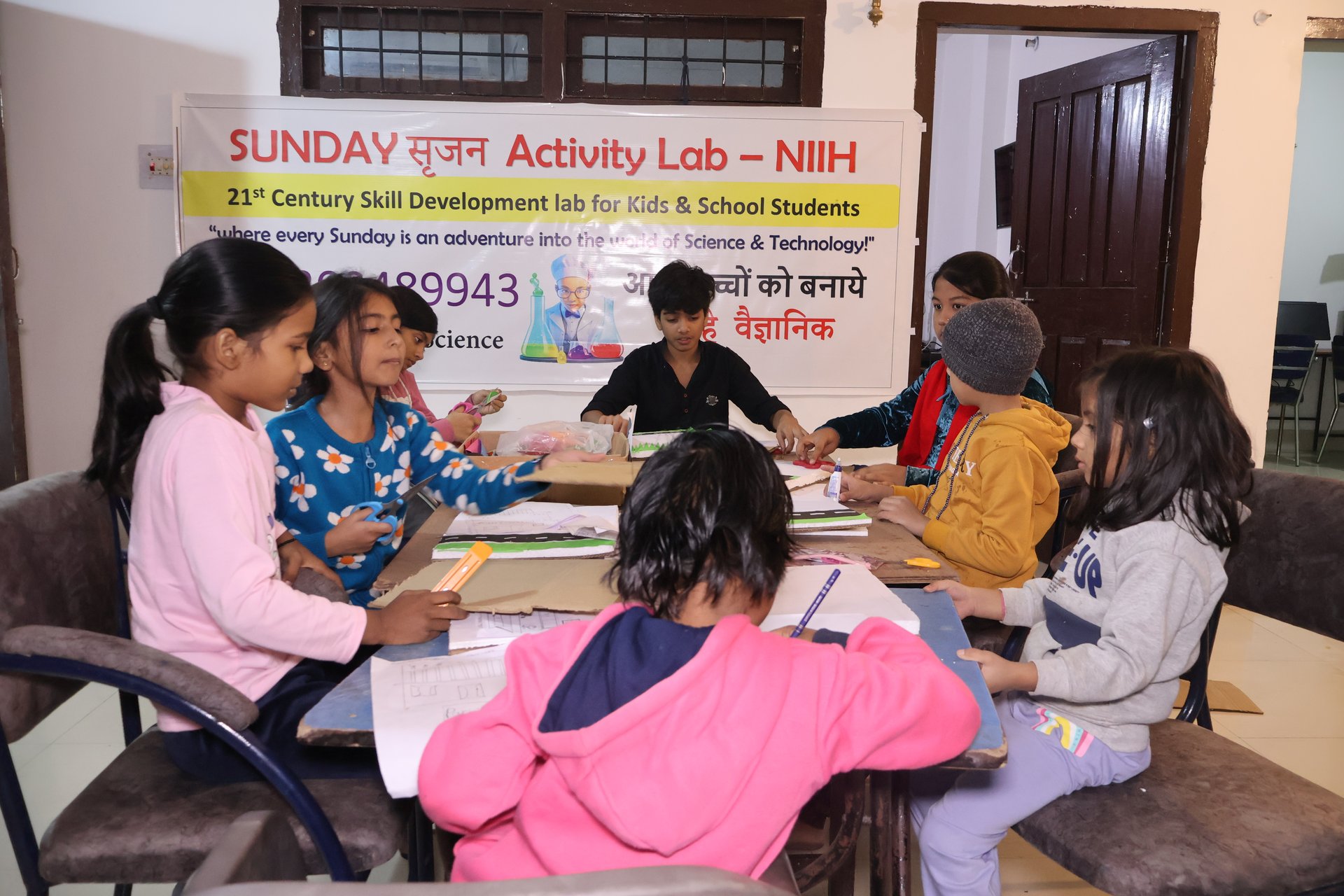 black laptop computer on table