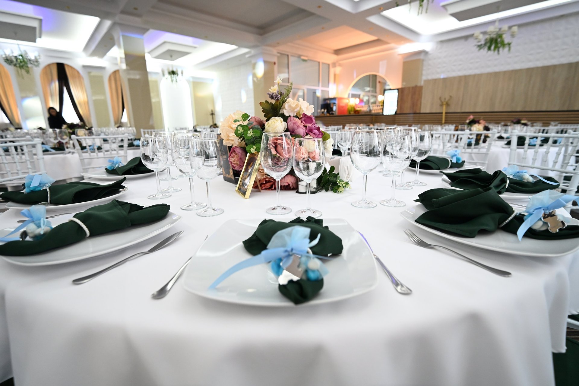 woman wearing yellow long-sleeved dress under white clouds and blue sky during daytime