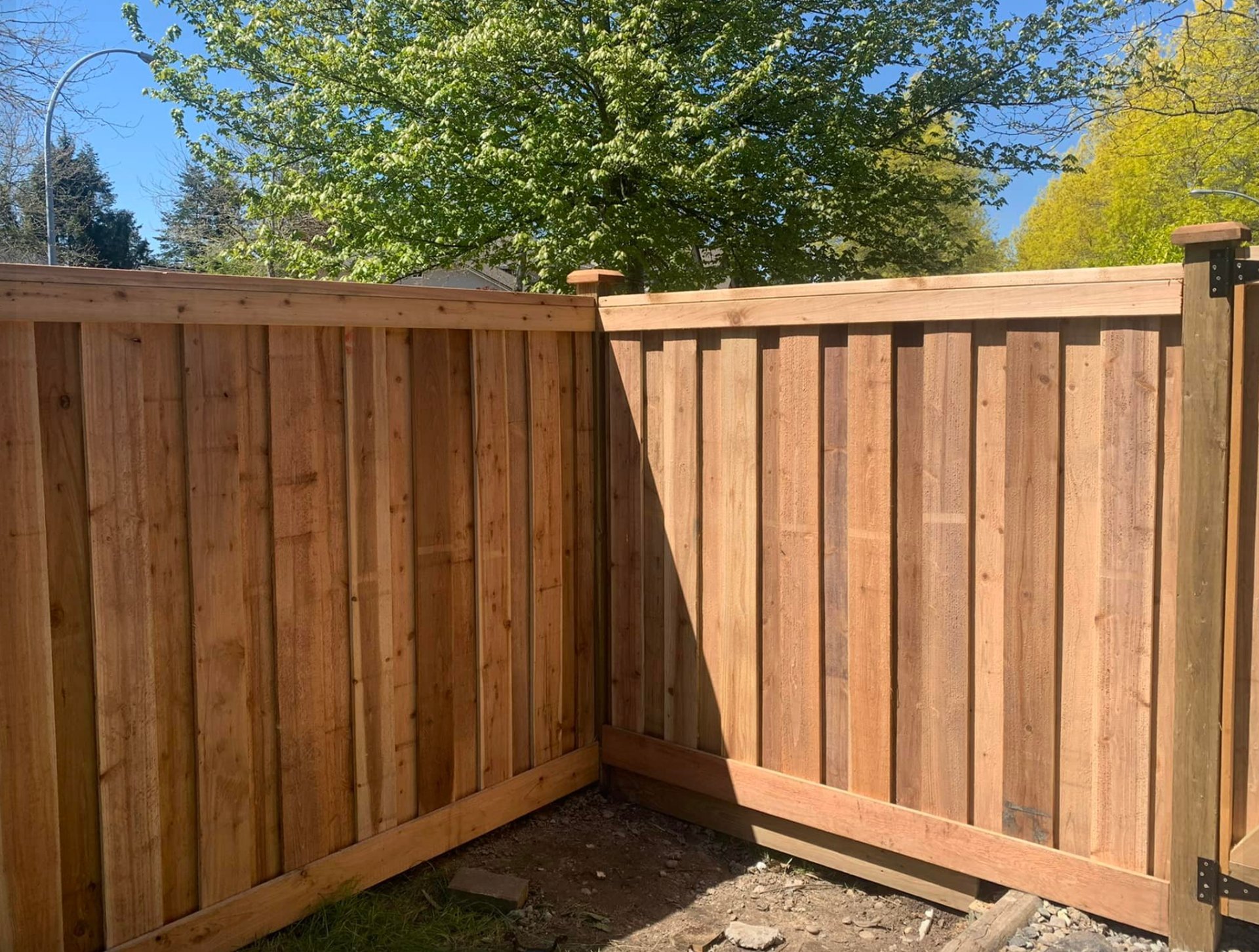 an abstract photo of a curved building with a blue sky in the background