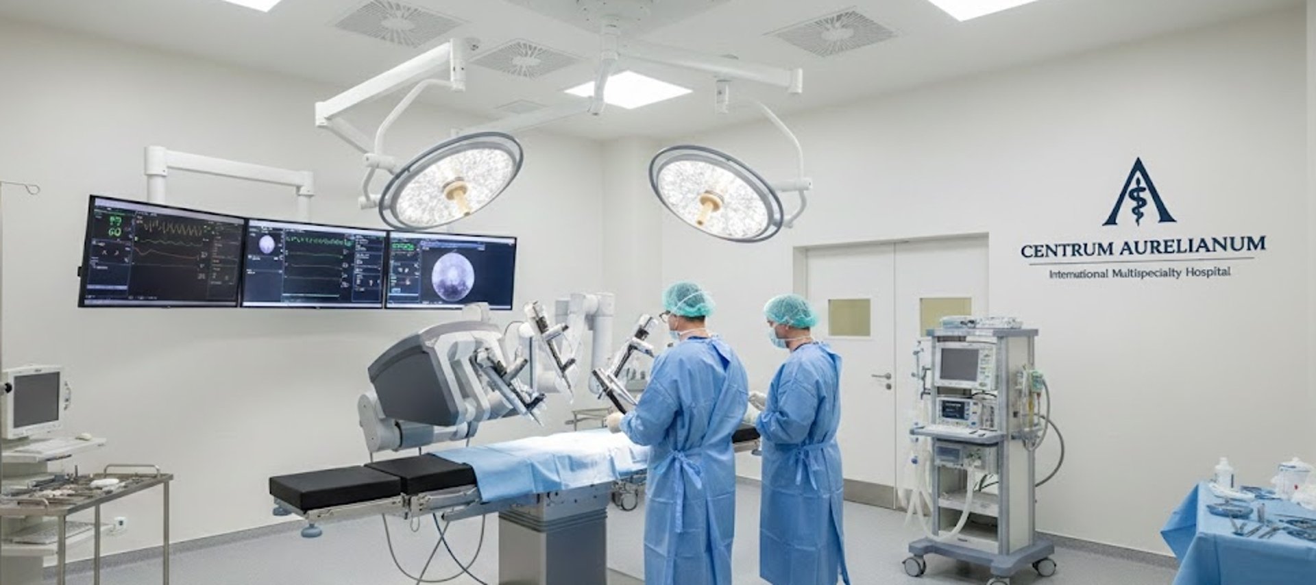 an abstract photo of a curved building with a blue sky in the background