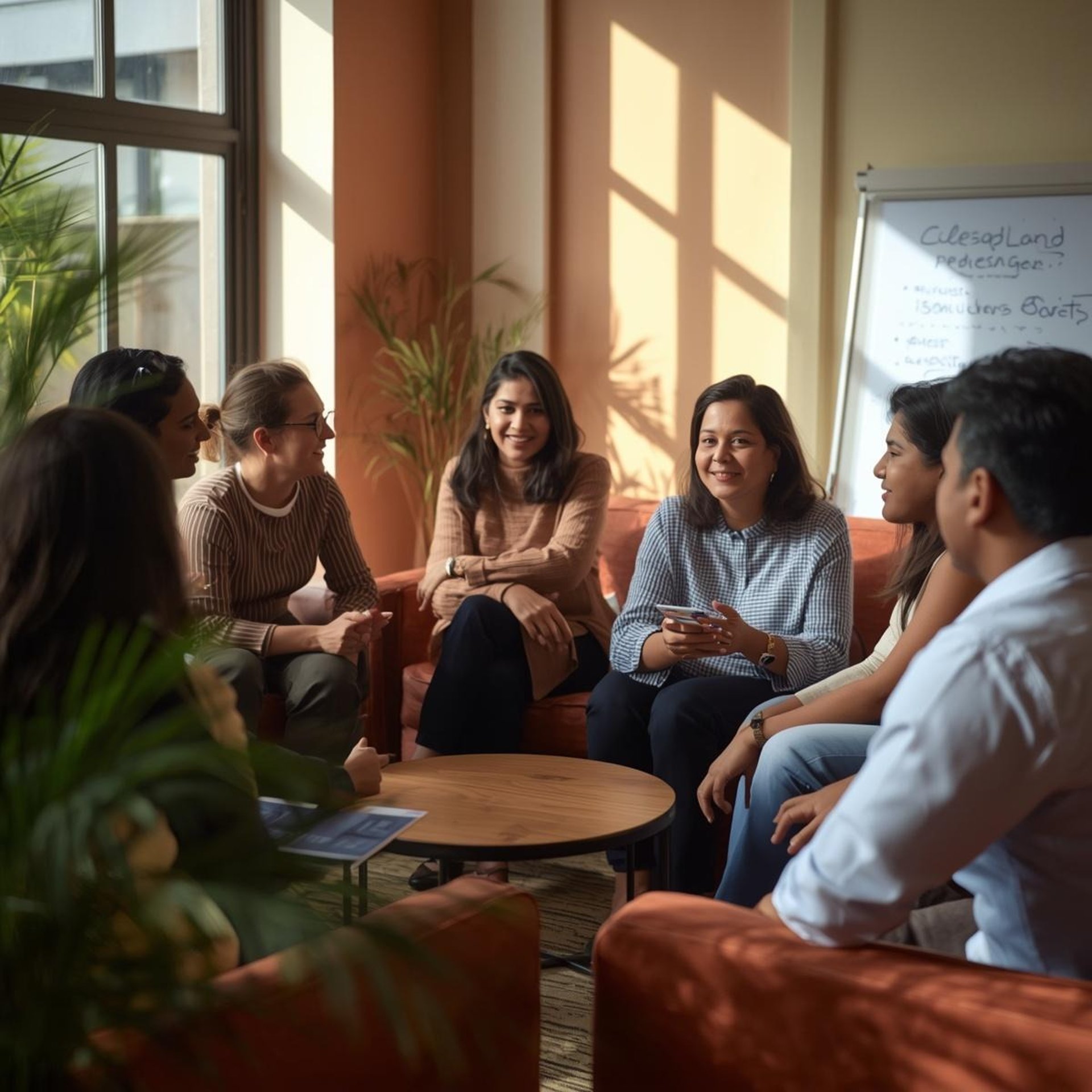 black and brown leather padded tub sofa