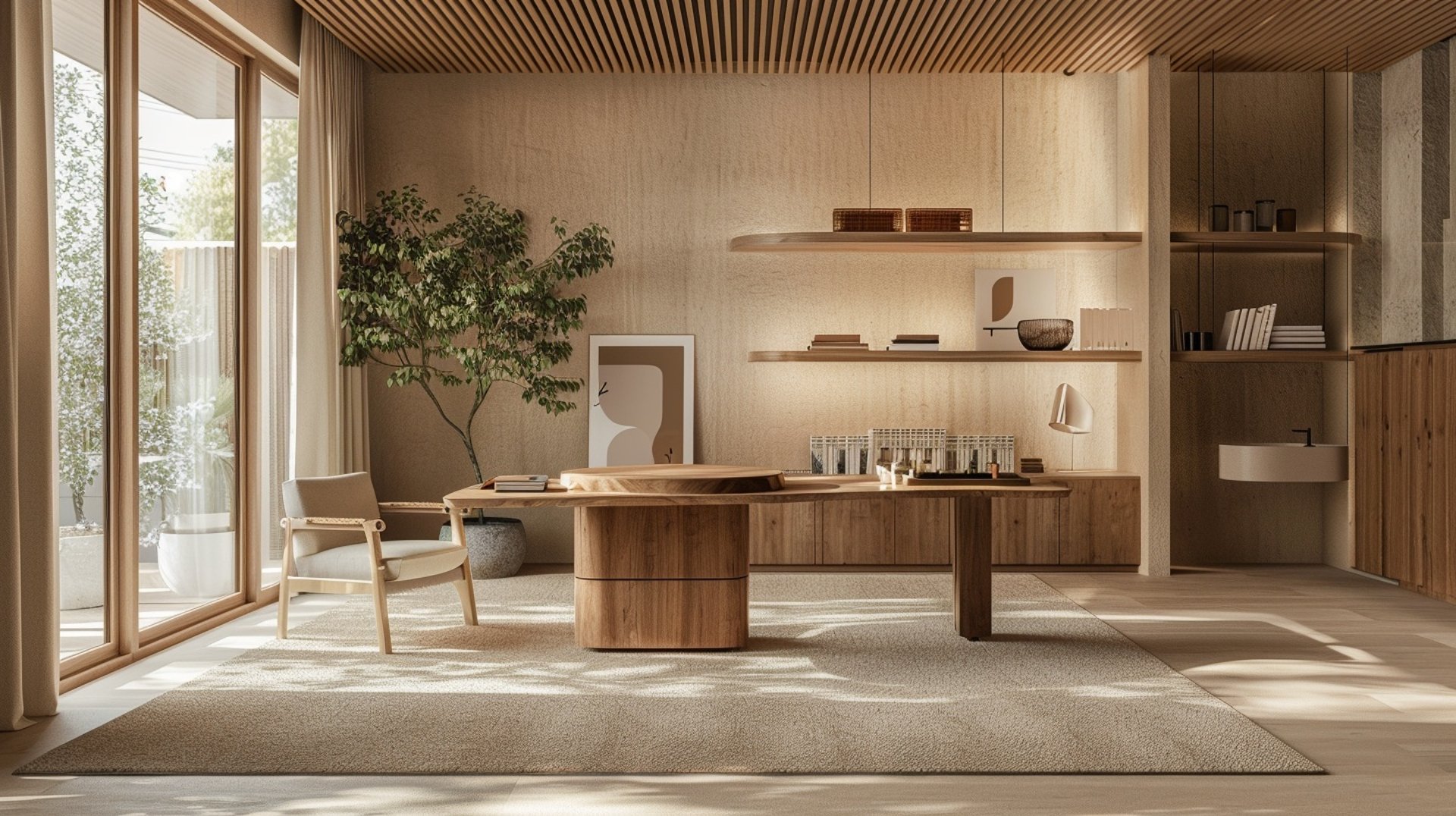 brown wooden chairs and tables