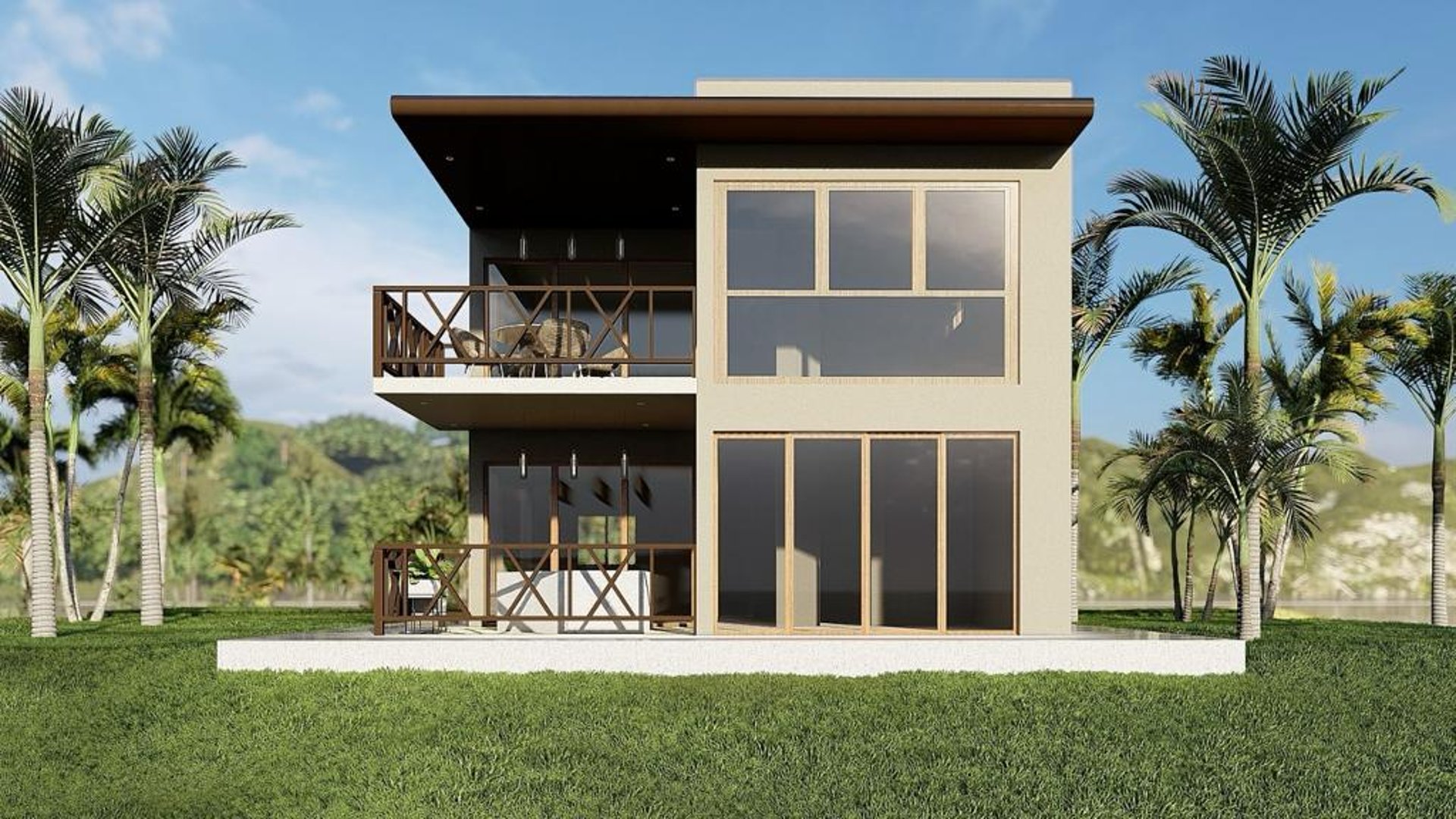 black and brown leather padded tub sofa