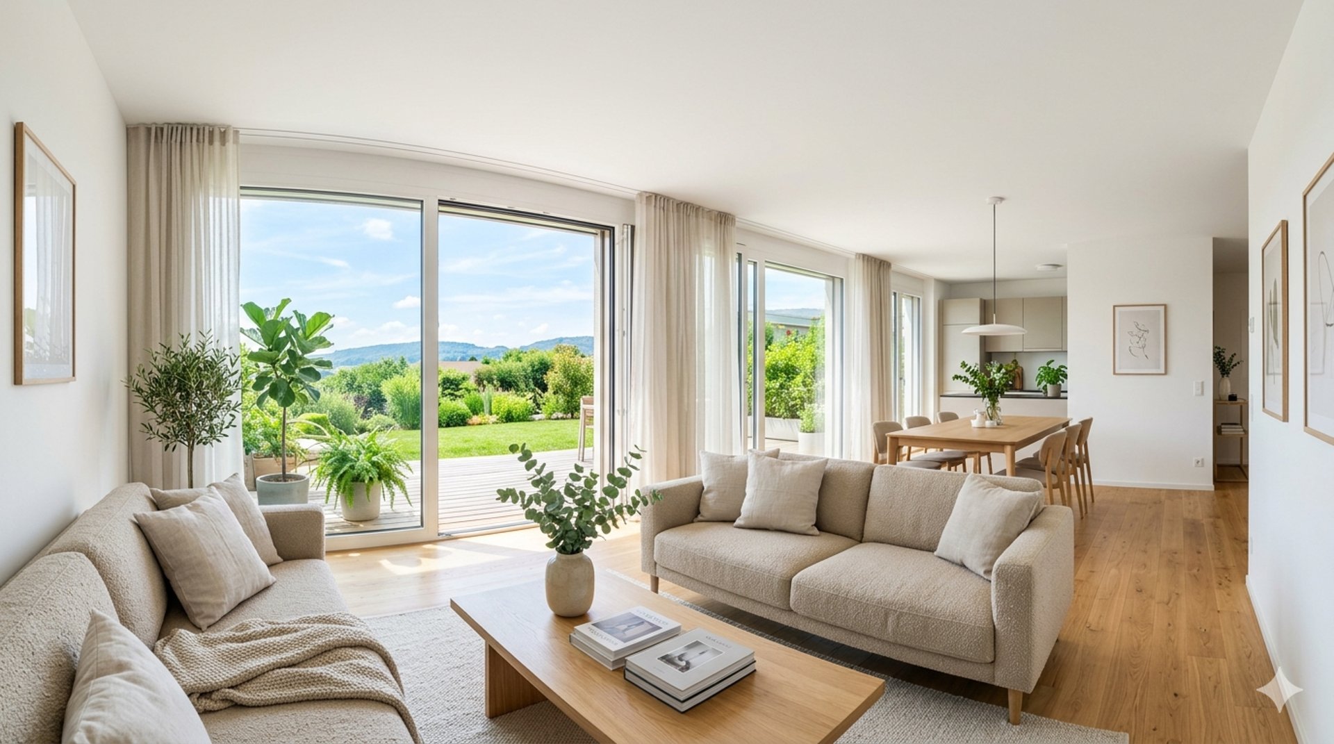 an abstract photo of a curved building with a blue sky in the background