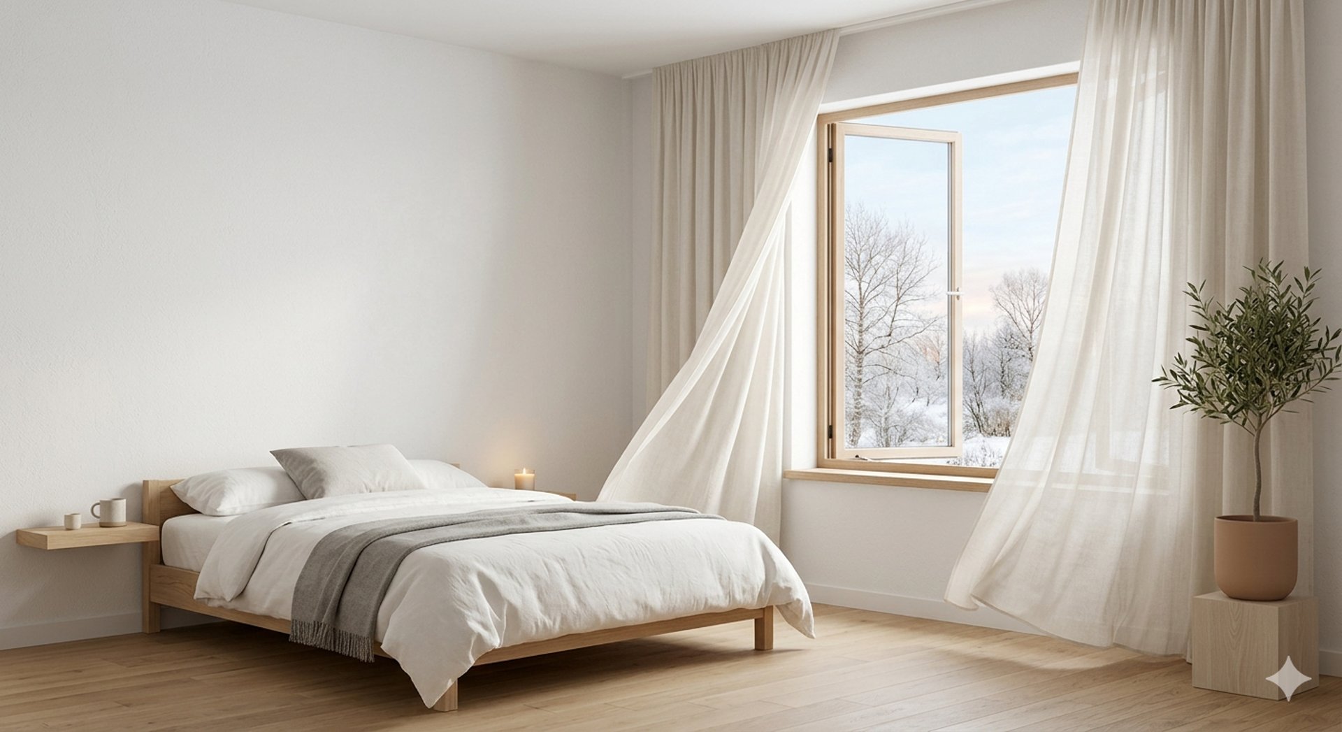an abstract photo of a curved building with a blue sky in the background