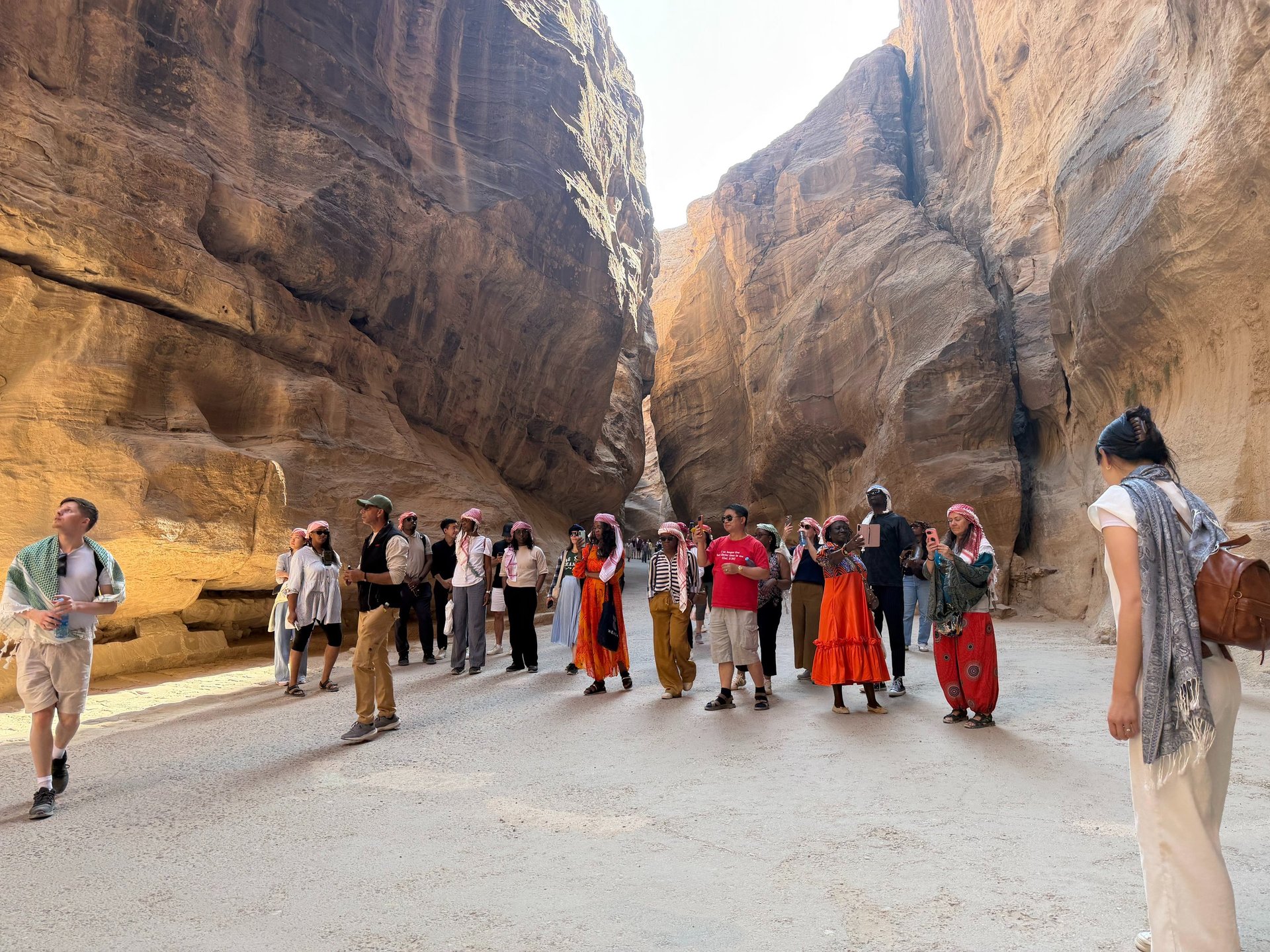 Mount Zion group tour in Petra, Jordan