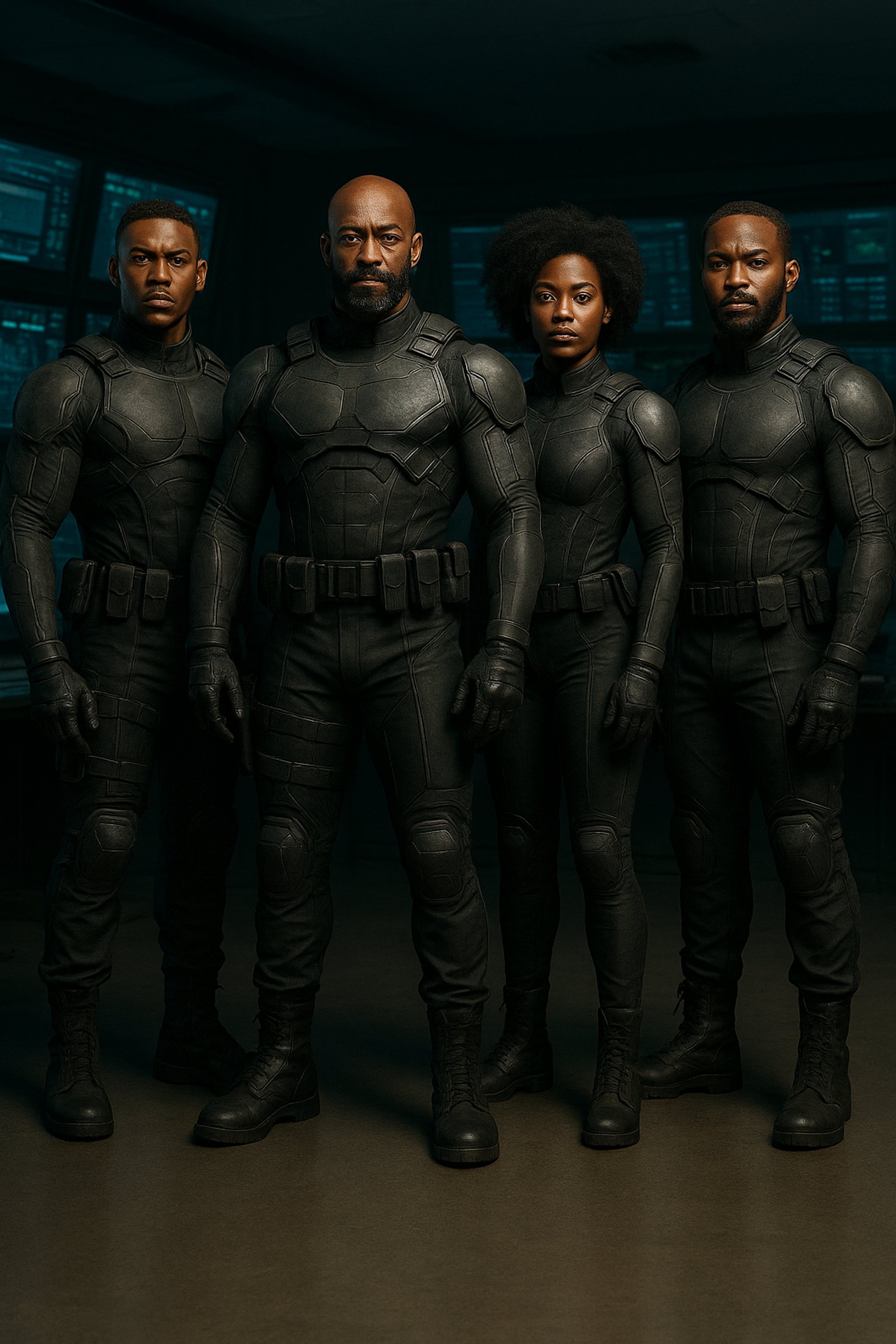 an abstract photo of a curved building with a blue sky in the background