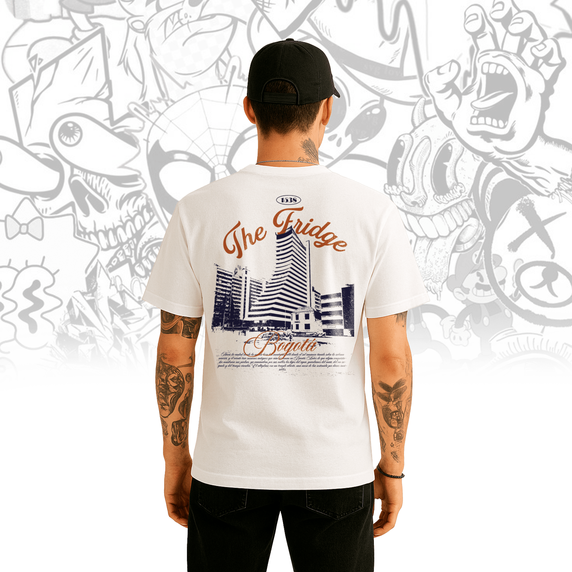 black and white bed linen