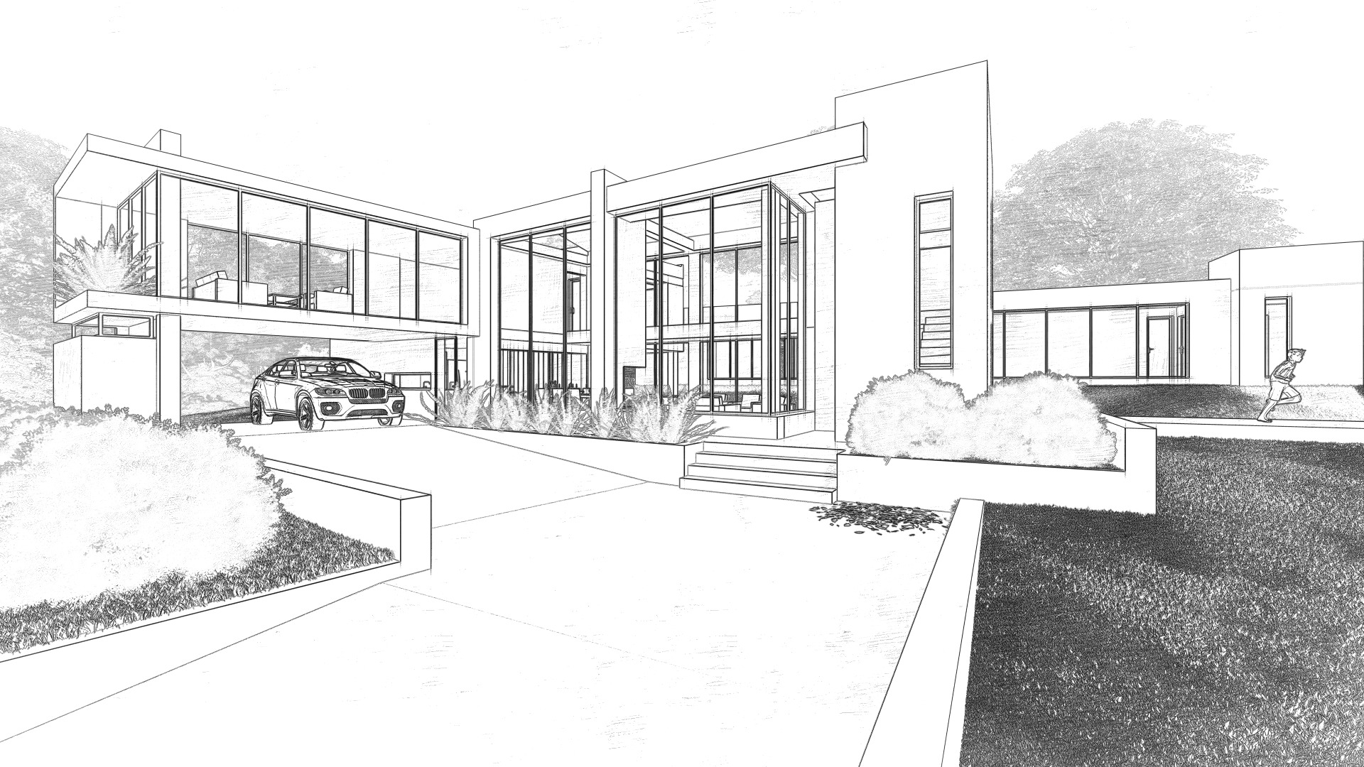 gray computer monitor