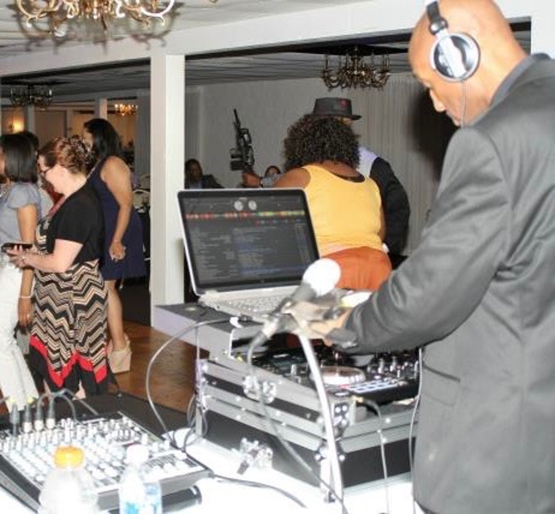 woman wearing yellow long-sleeved dress under white clouds and blue sky during daytime