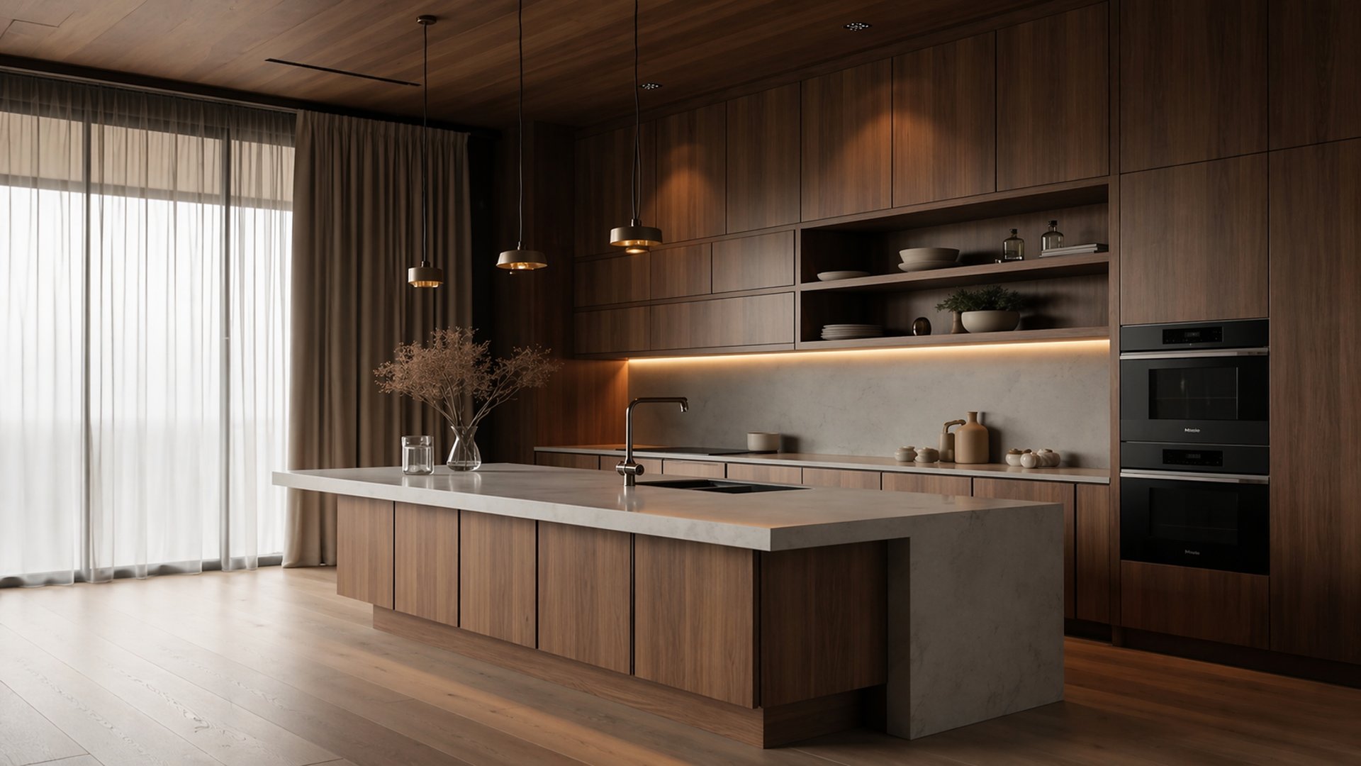 black and brown leather padded tub sofa