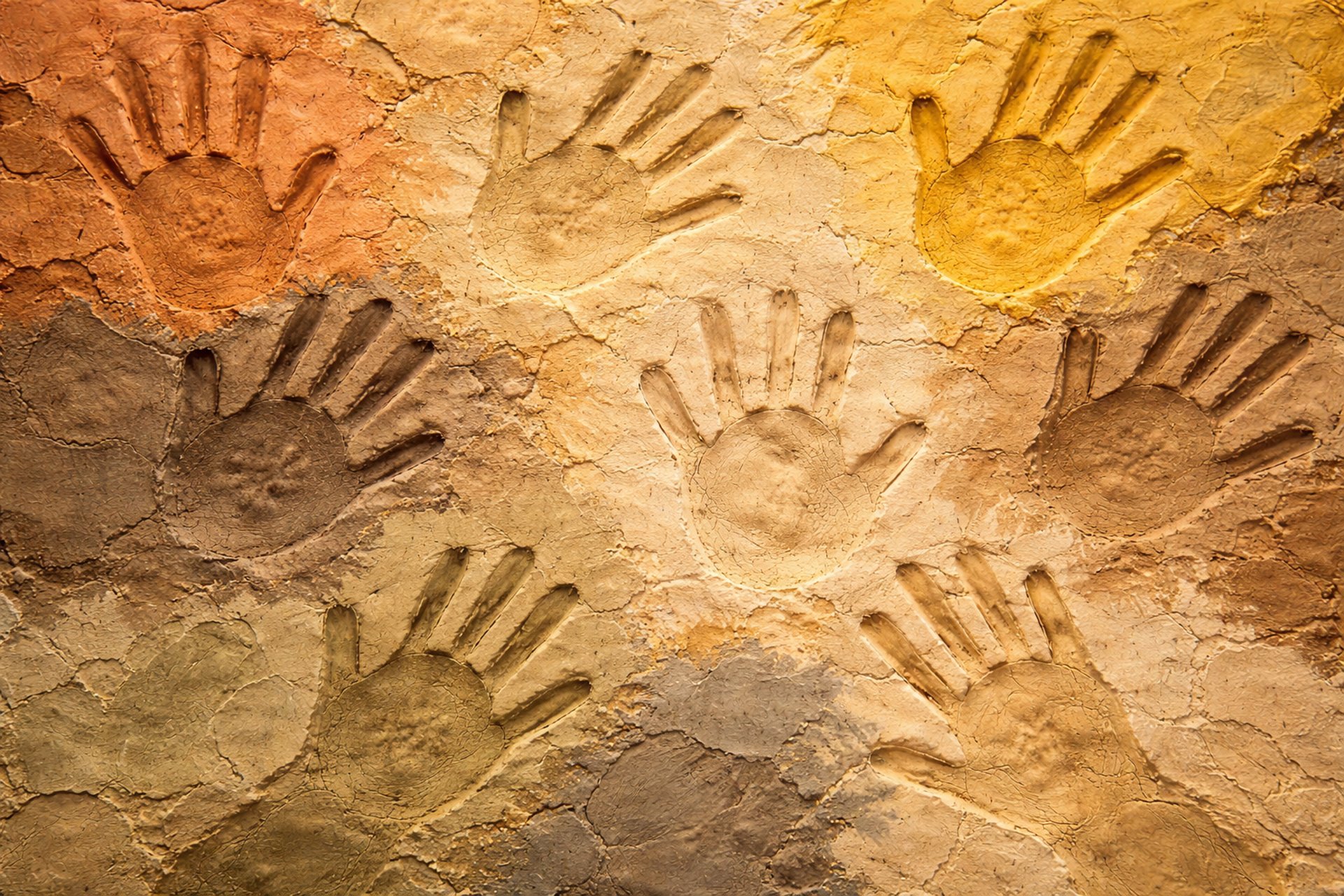 boy with black stain on hand