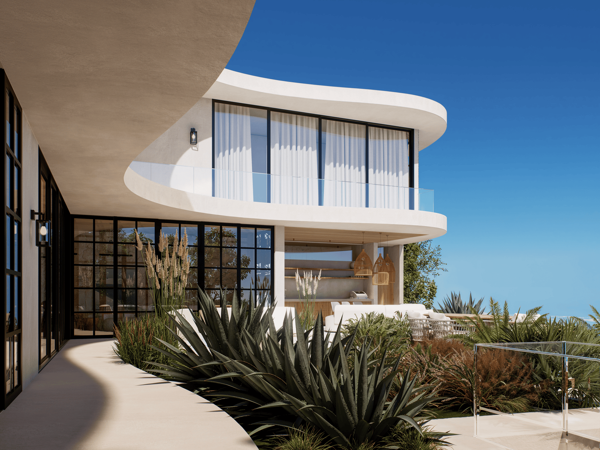 black and white bed linen