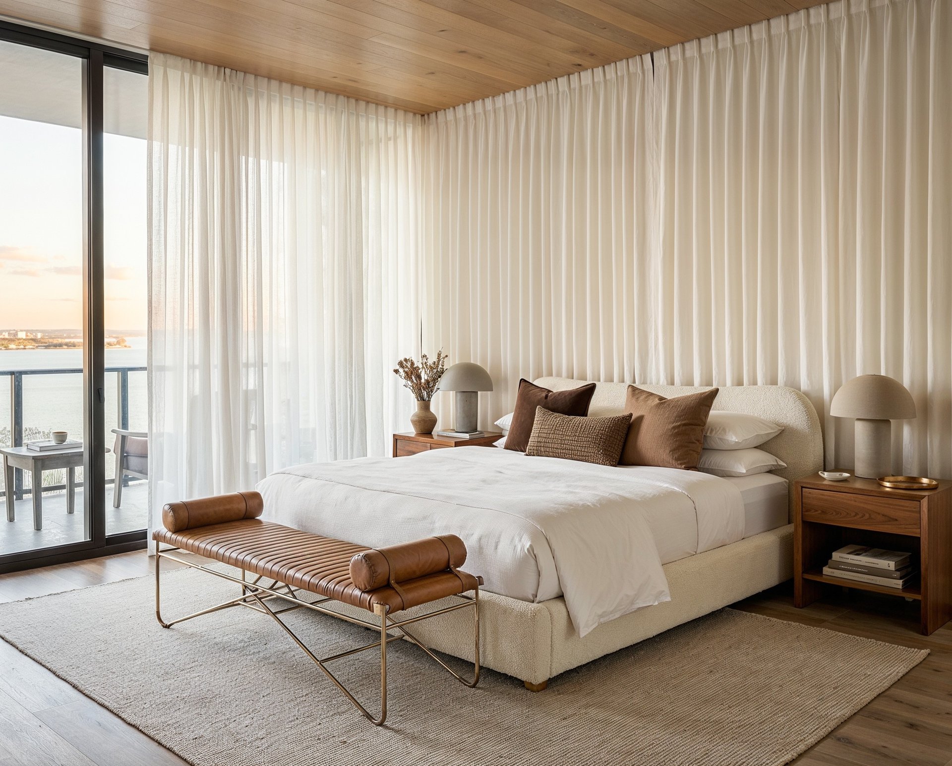 black and white bed linen