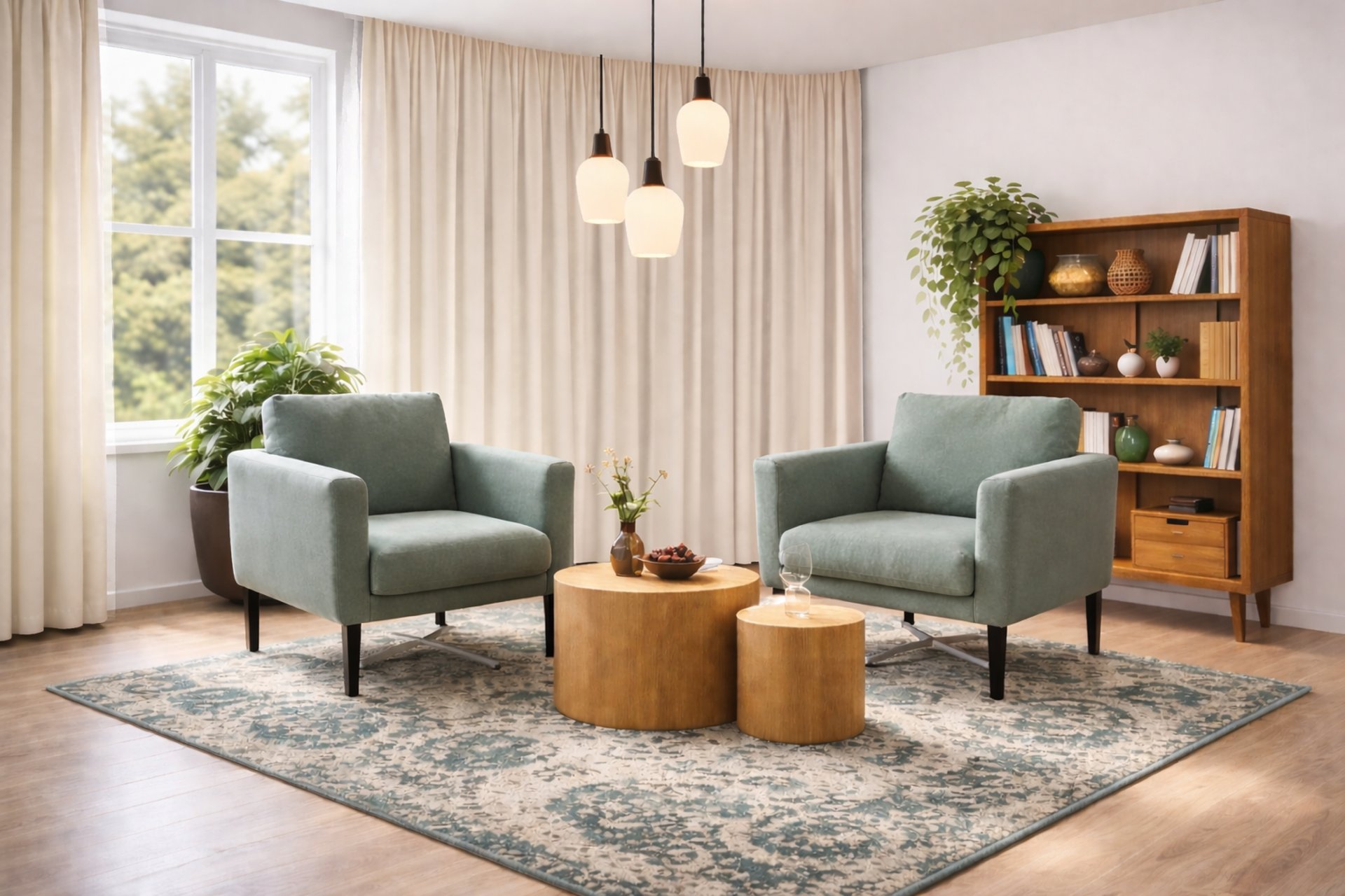 brown and green plant on brown wooden table