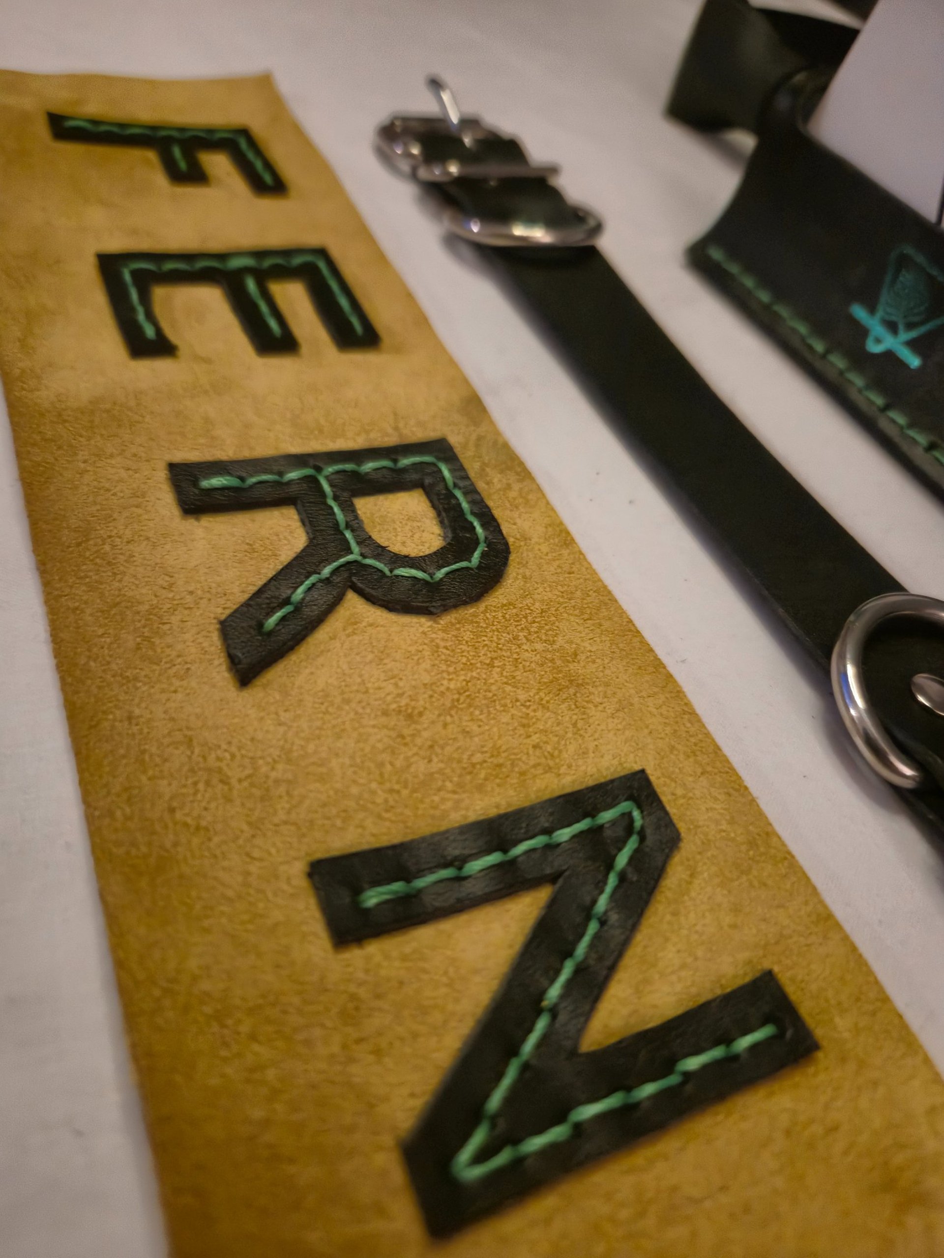 an abstract photo of a curved building with a blue sky in the background