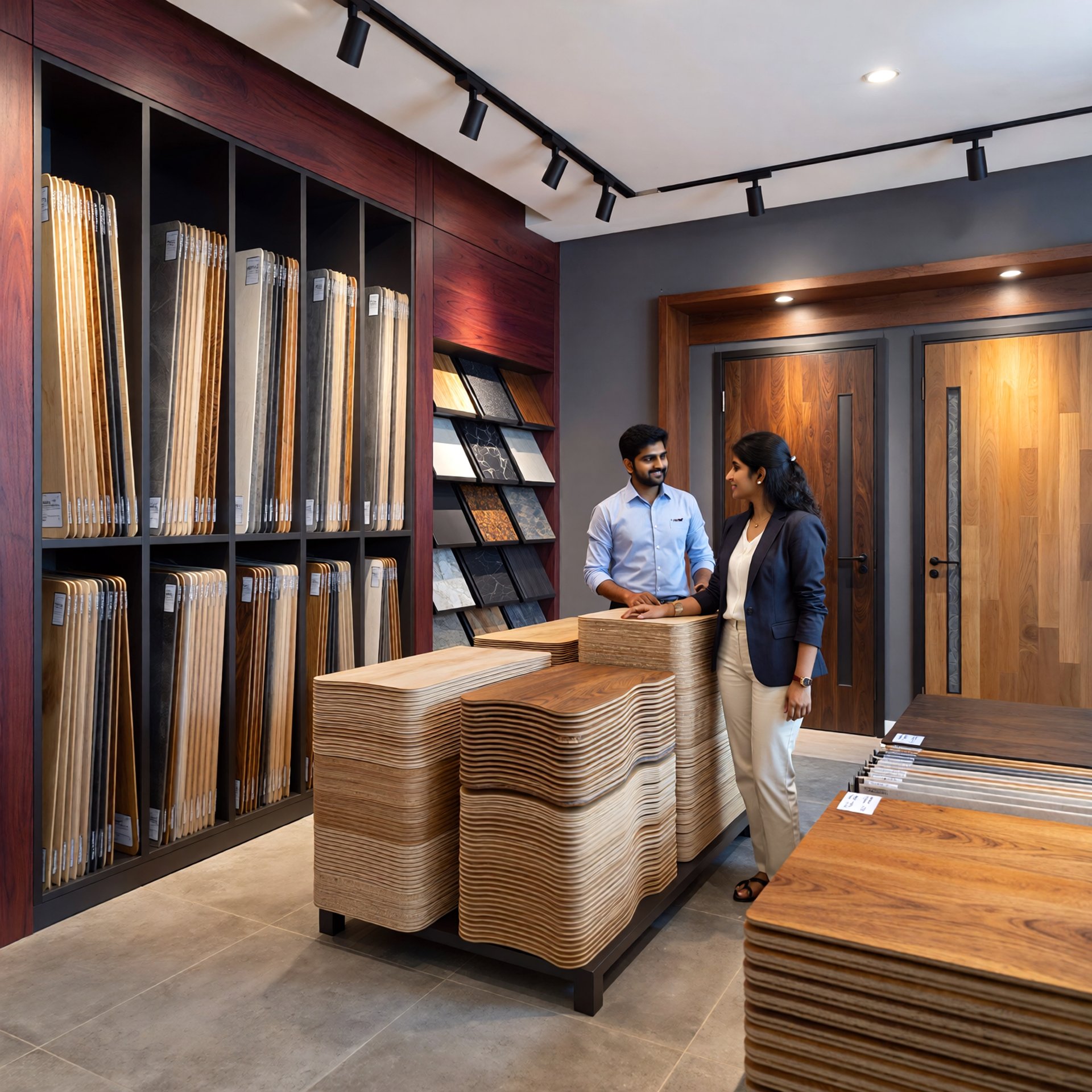 black and brown leather padded tub sofa