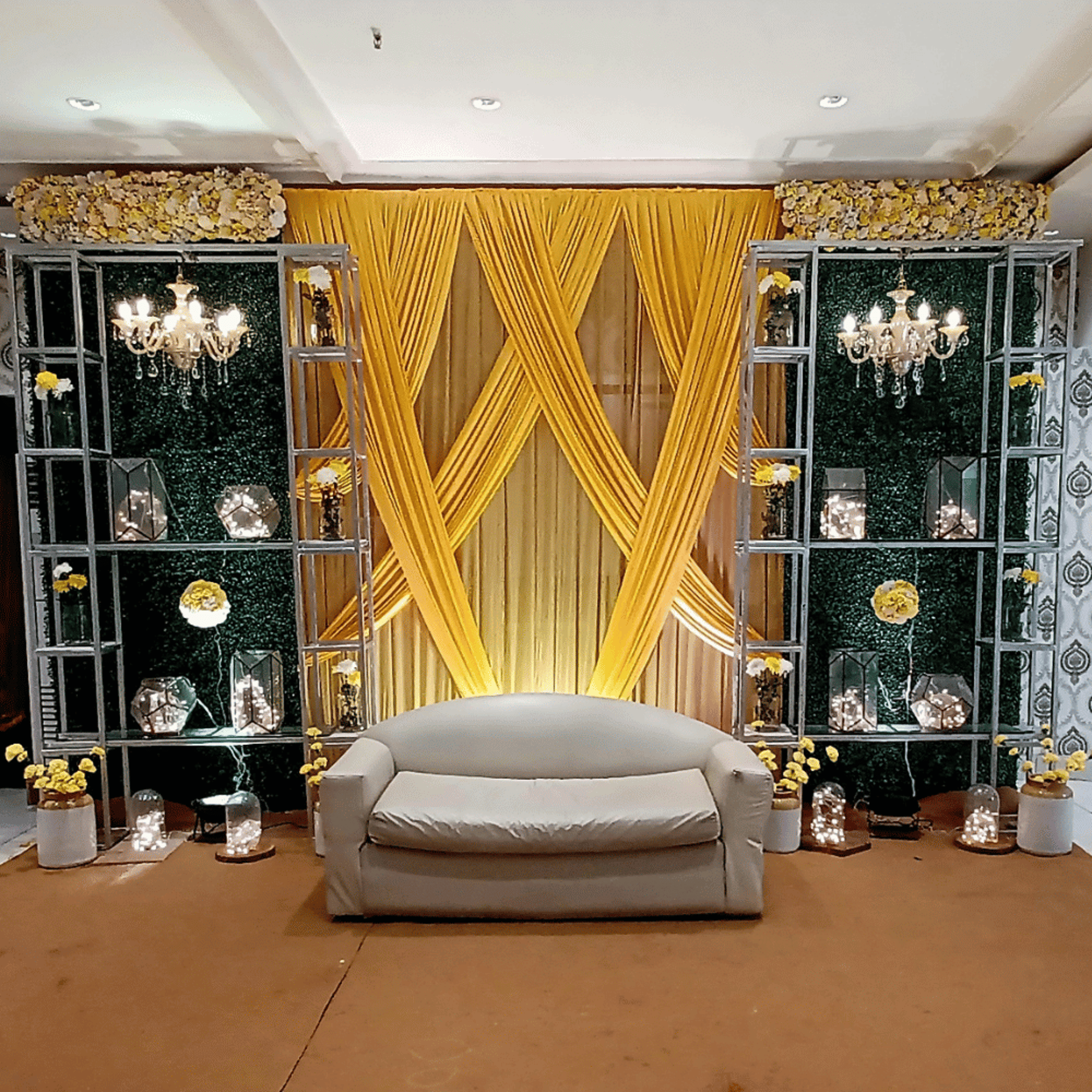 black blue and yellow textile