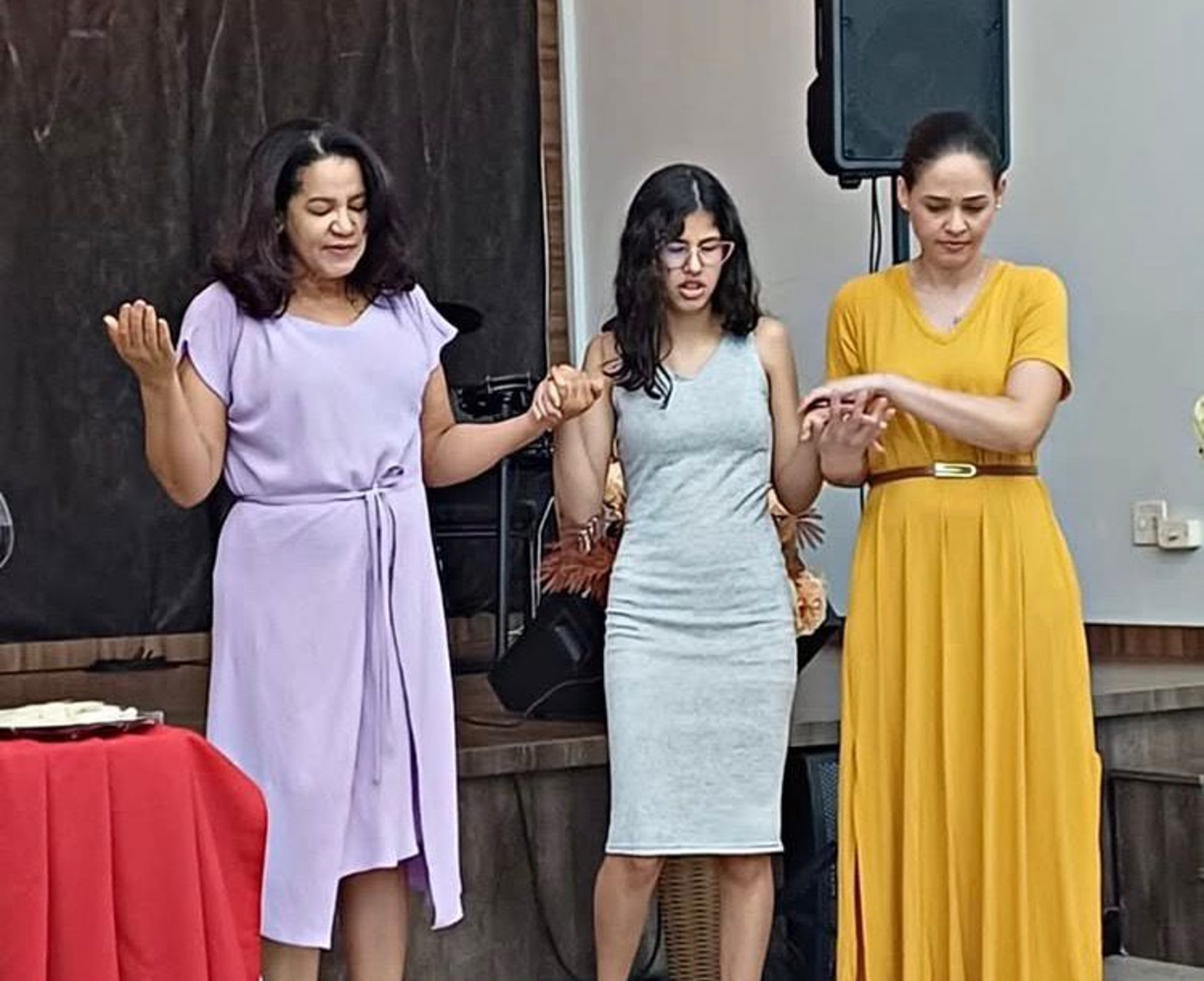 black blue and yellow textile