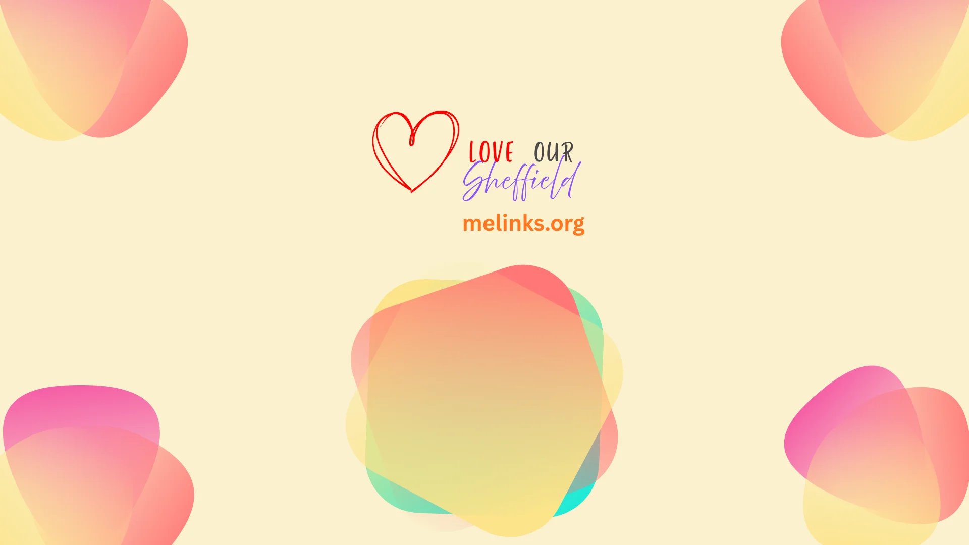 banner picture with love our sheffield picture and words