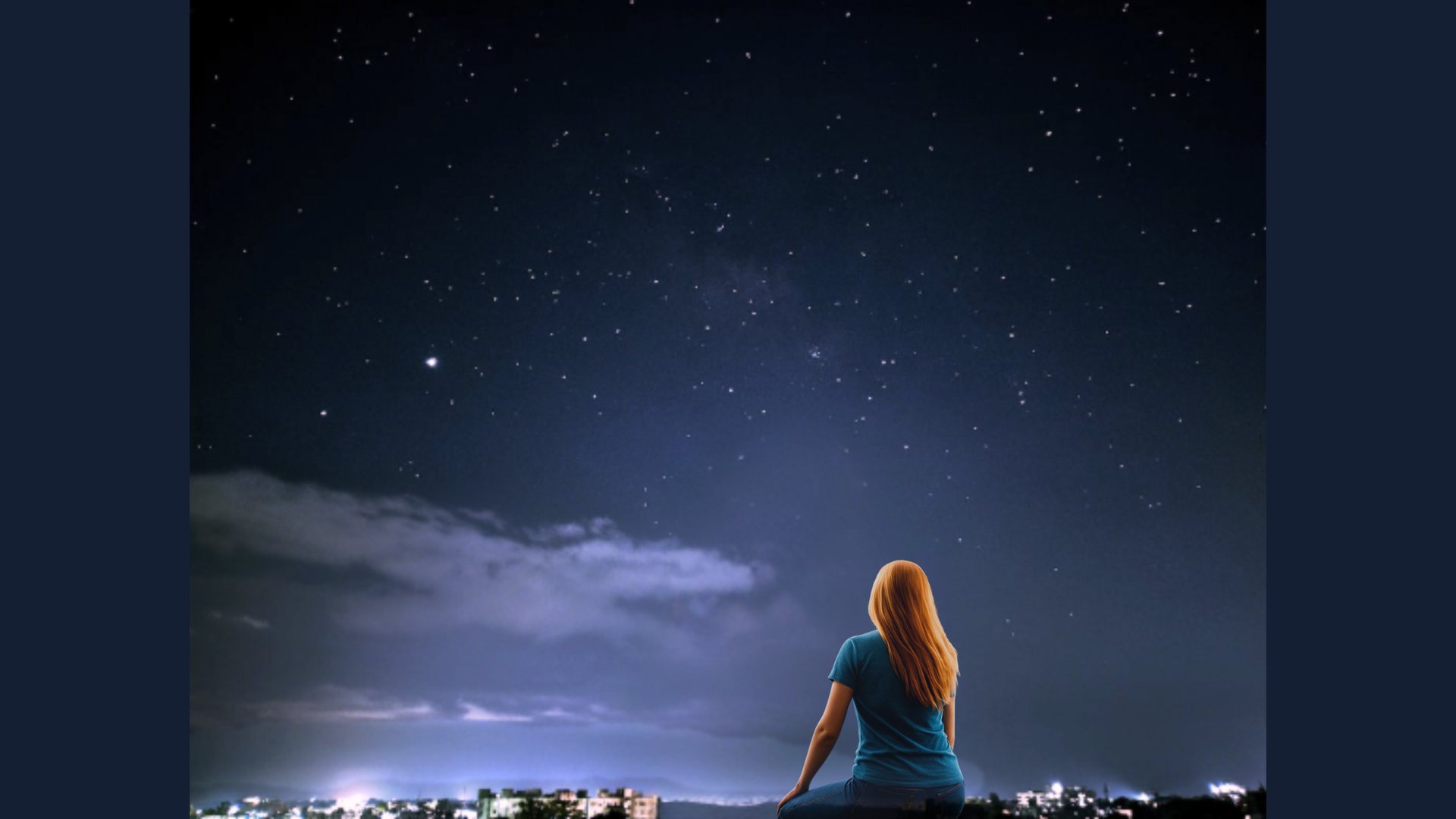 man in white t-shirt standing on field during night time