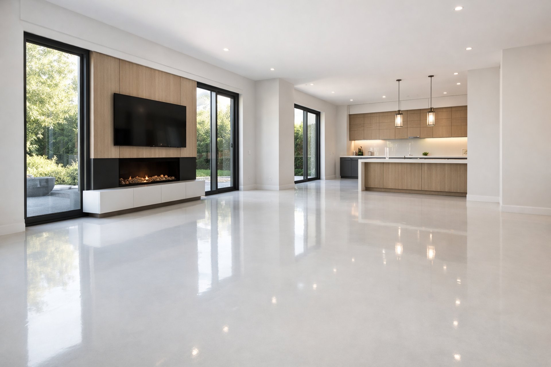 white wooden door on white painted wall