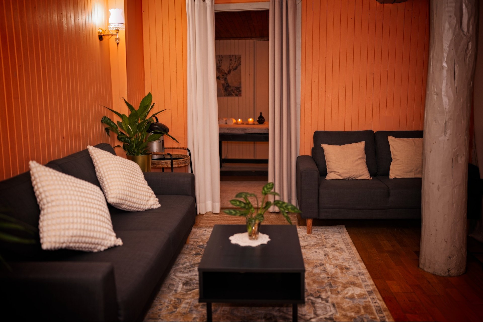 black blue and yellow textile