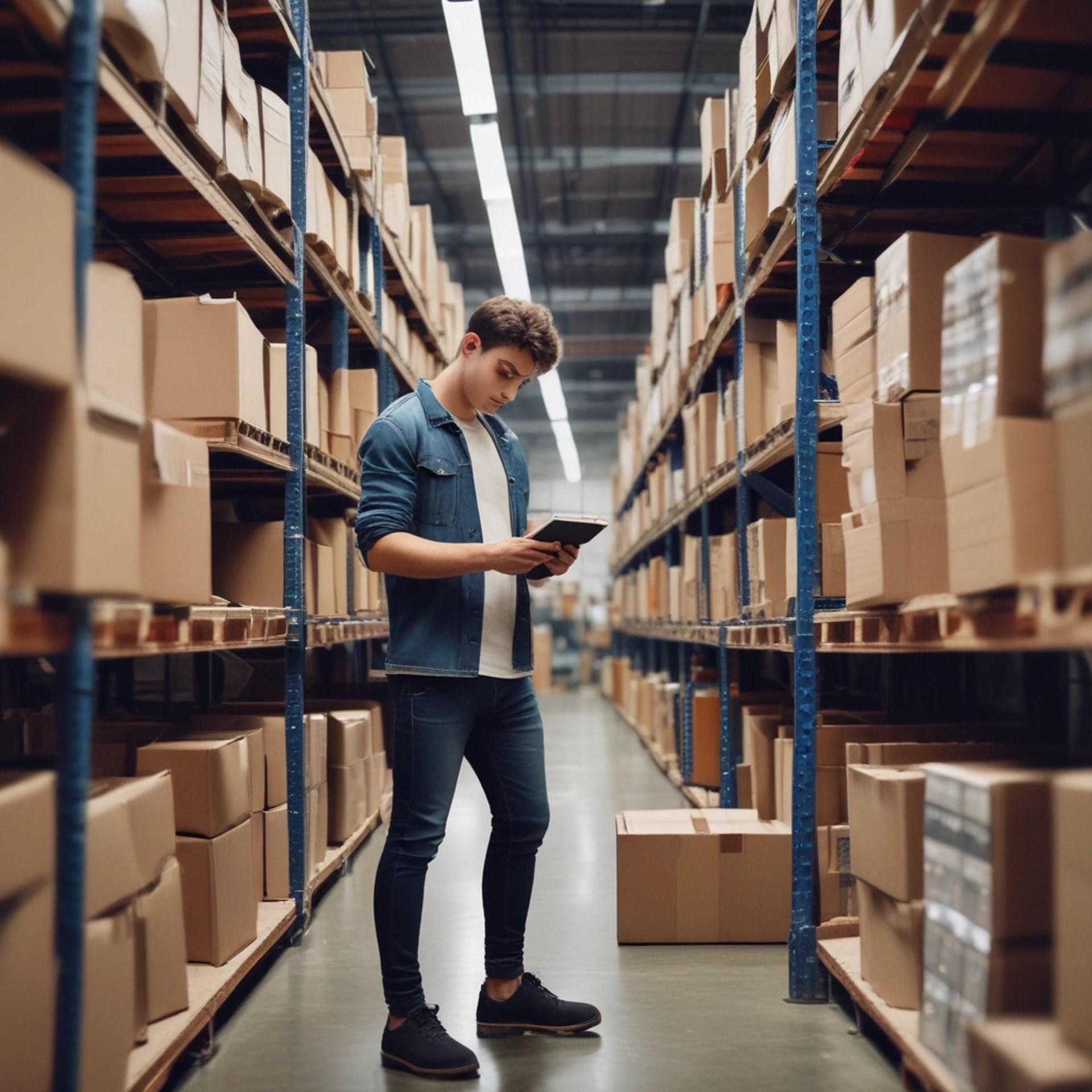 an abstract photo of a curved building with a blue sky in the background