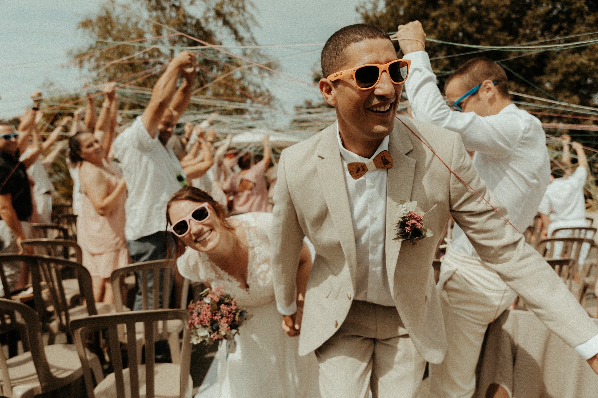 black blue and yellow textile