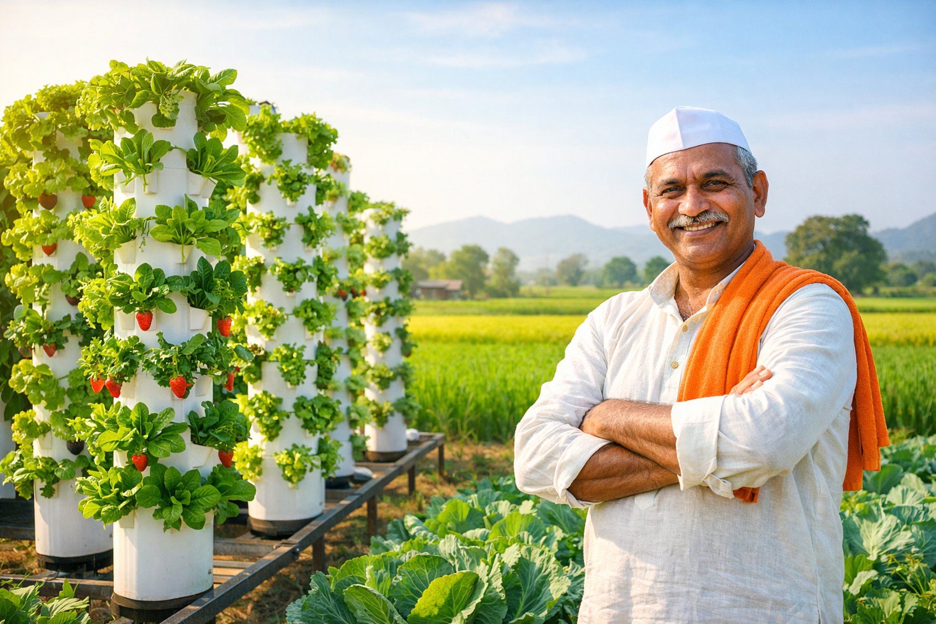 a greenhouse filled with lots of green plants