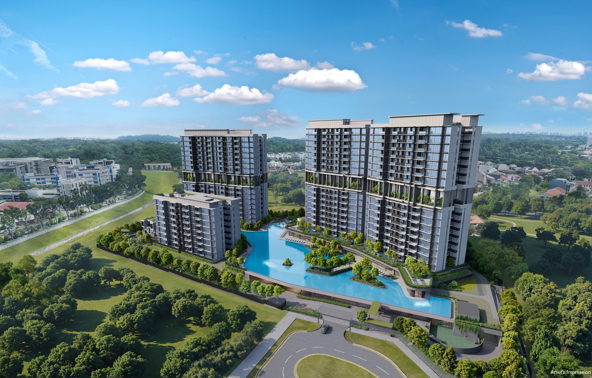 ELTA new launch condominium facade