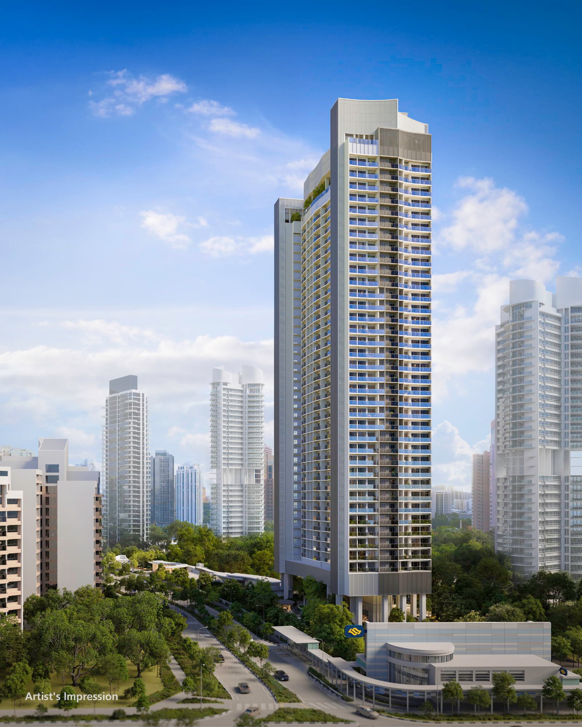 ELTA new launch condominium facade