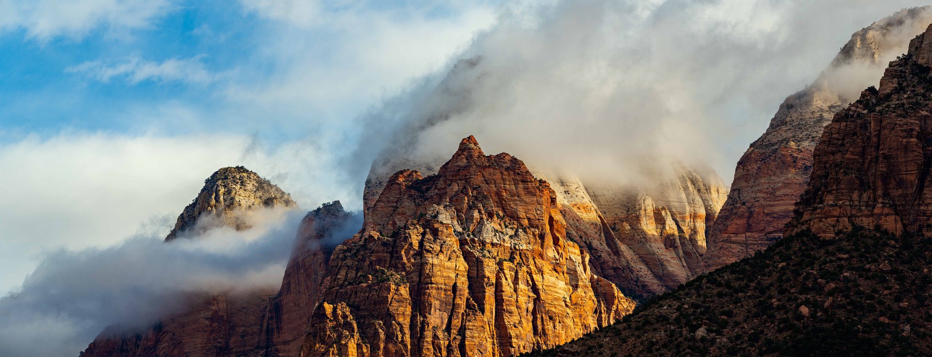 black blue and yellow textile