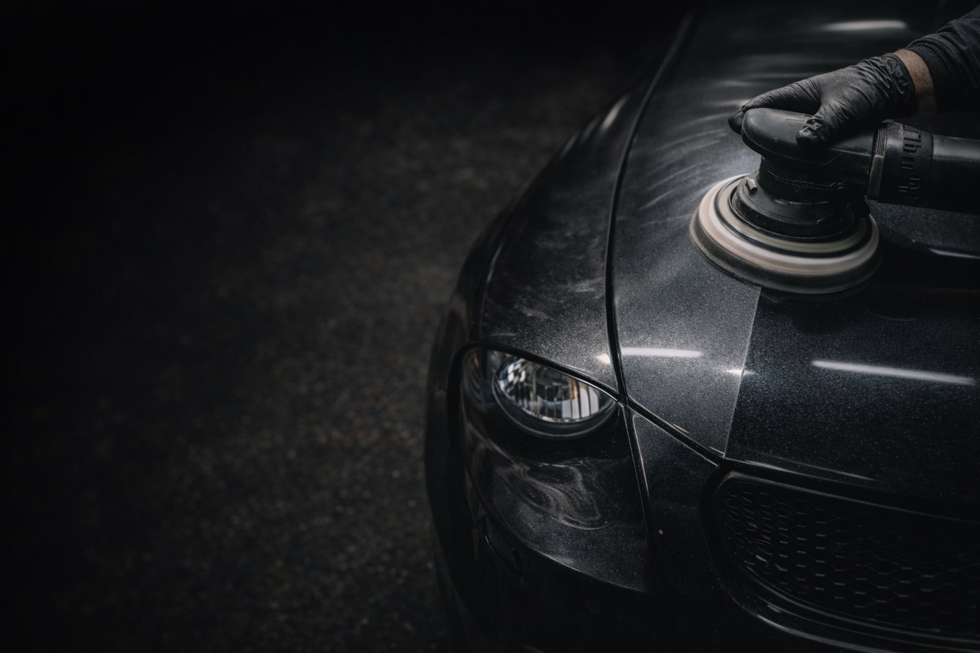 black and brown leather padded tub sofa