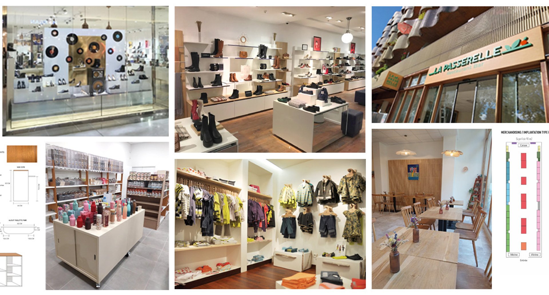 an abstract photo of a curved building with a blue sky in the background