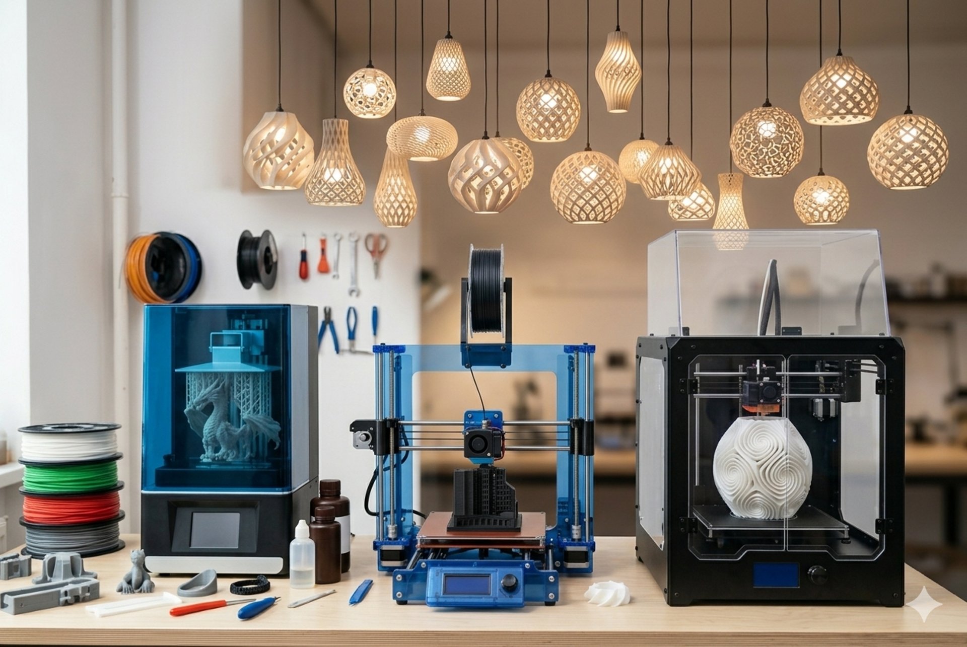 an abstract photo of a curved building with a blue sky in the background