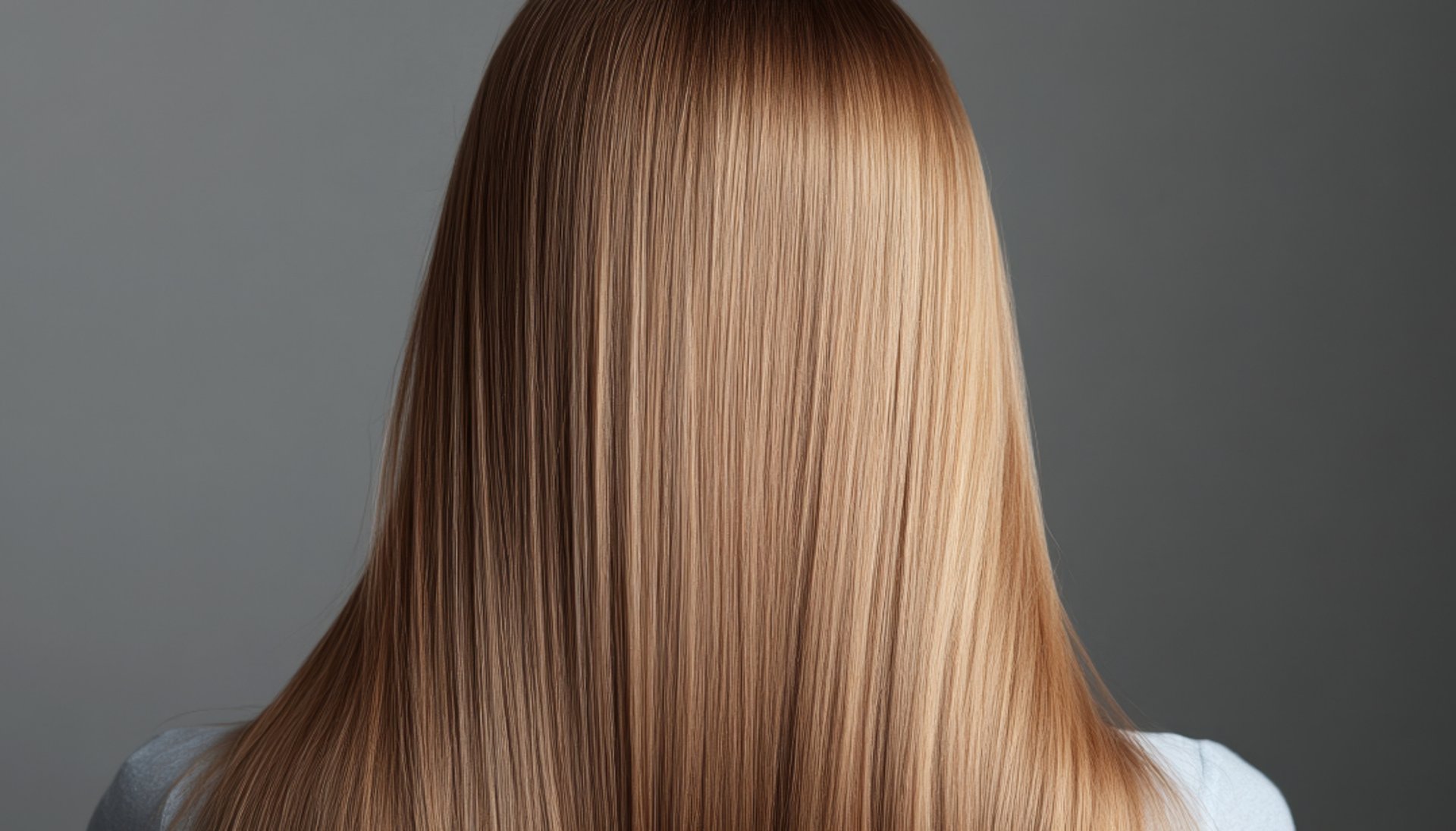 a woman getting her hair styled by a man