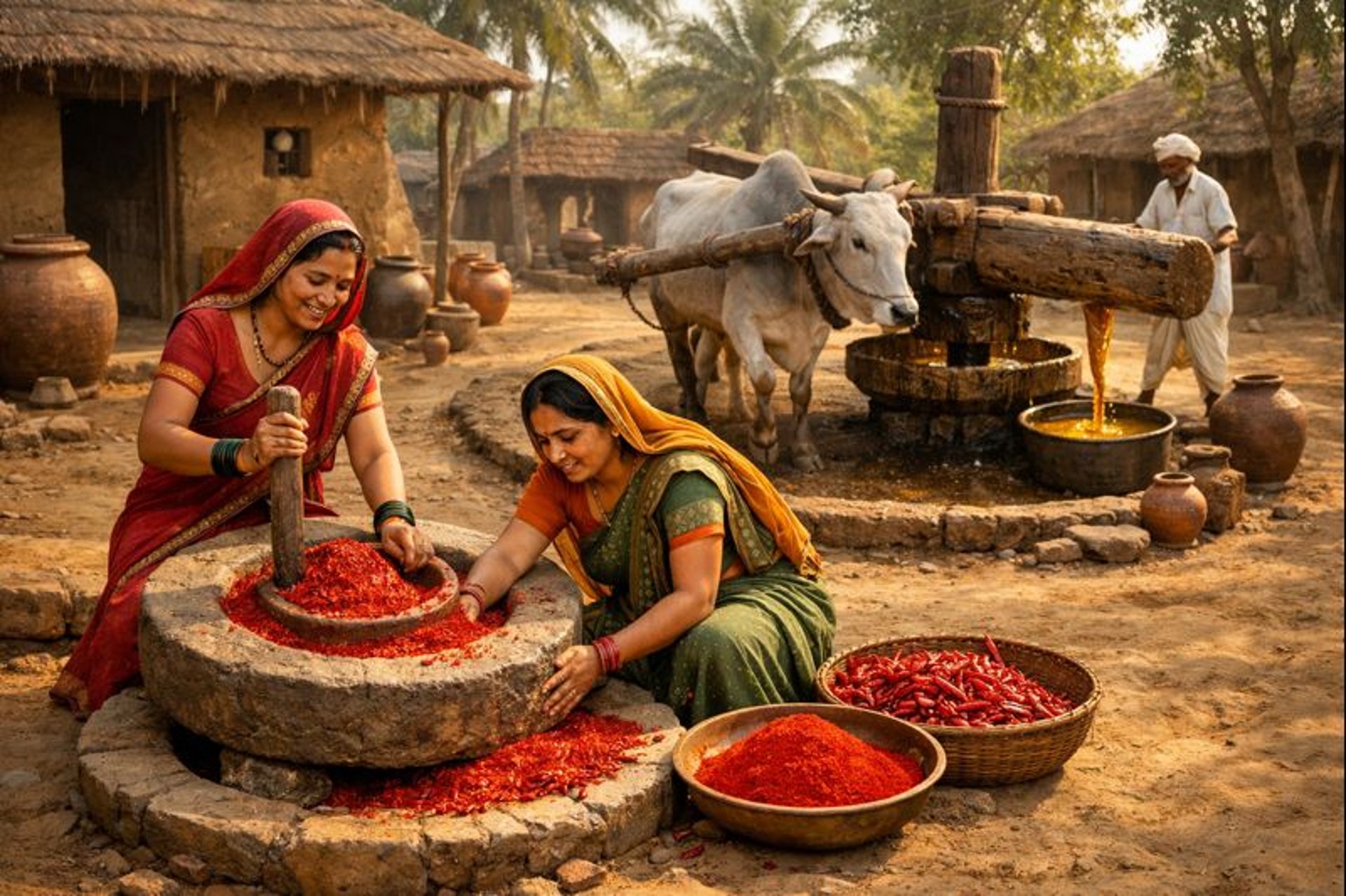 woman holding dried flower
