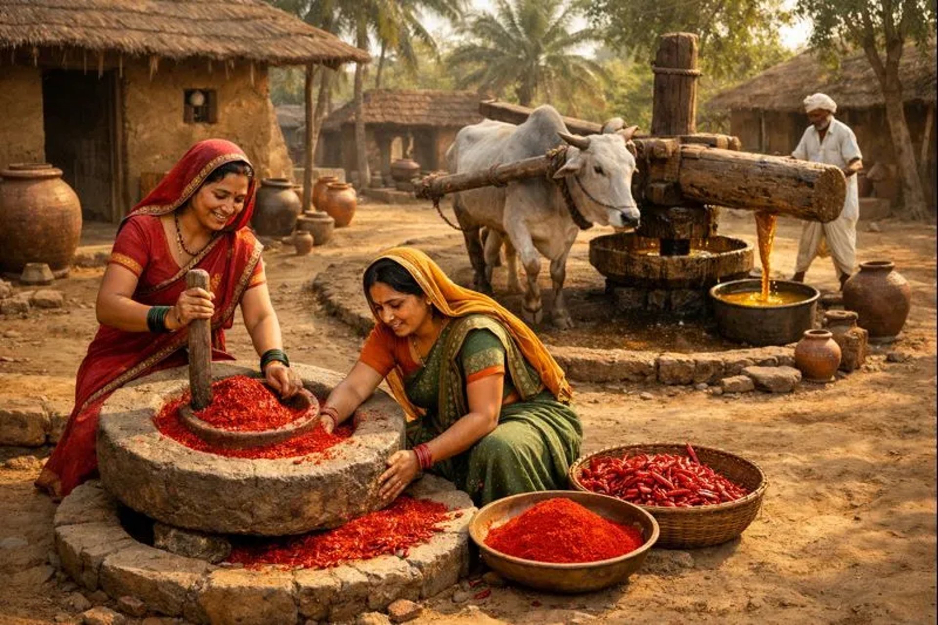 woman holding dried flower