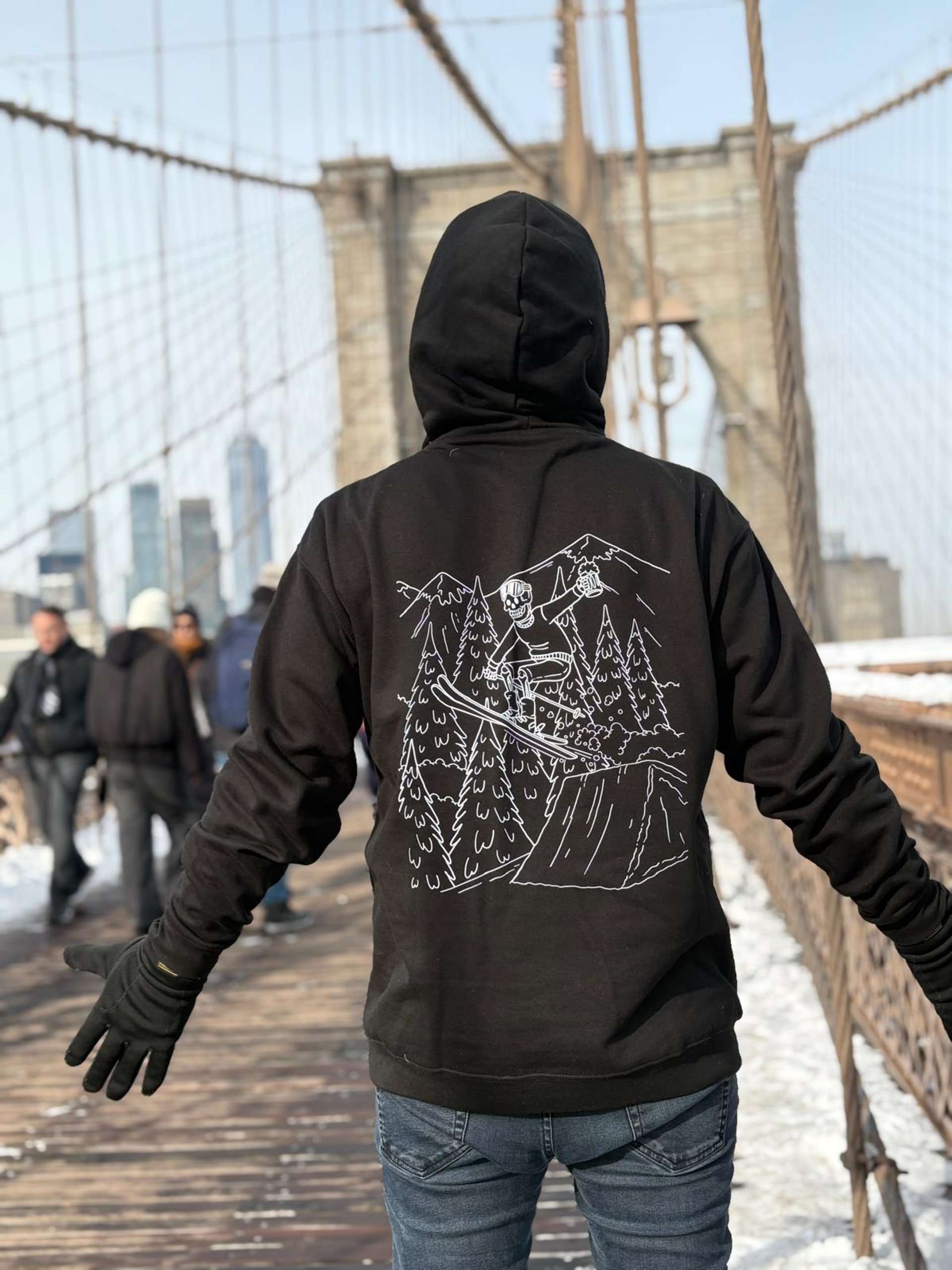 woman wearing yellow long-sleeved dress under white clouds and blue sky during daytime