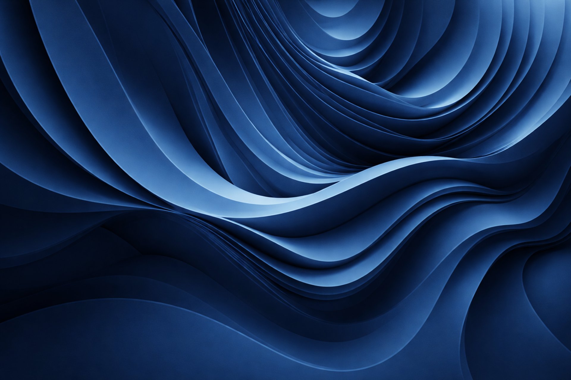 an abstract photo of a curved building with a blue sky in the background