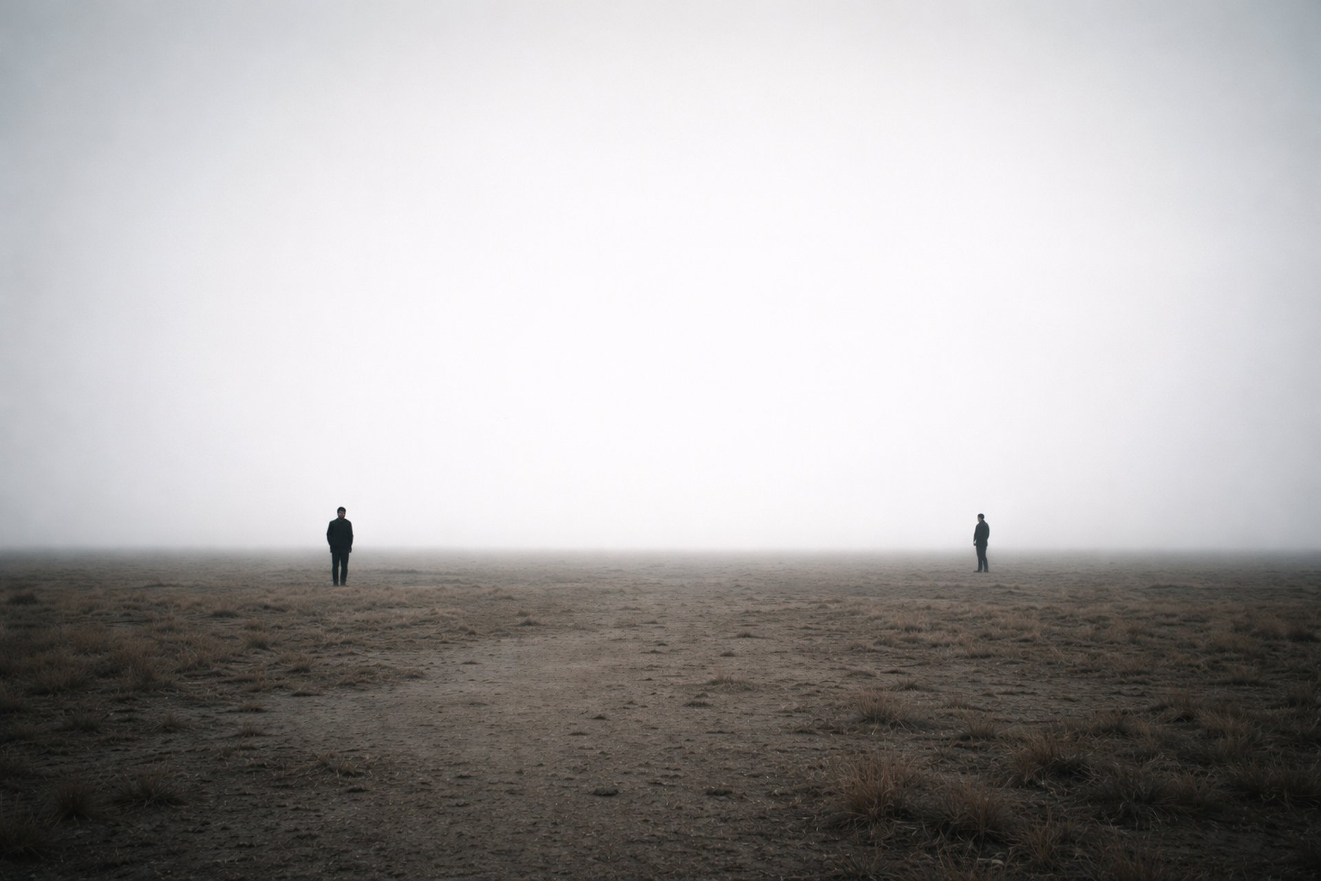 Clouds reflected on rippling water surface