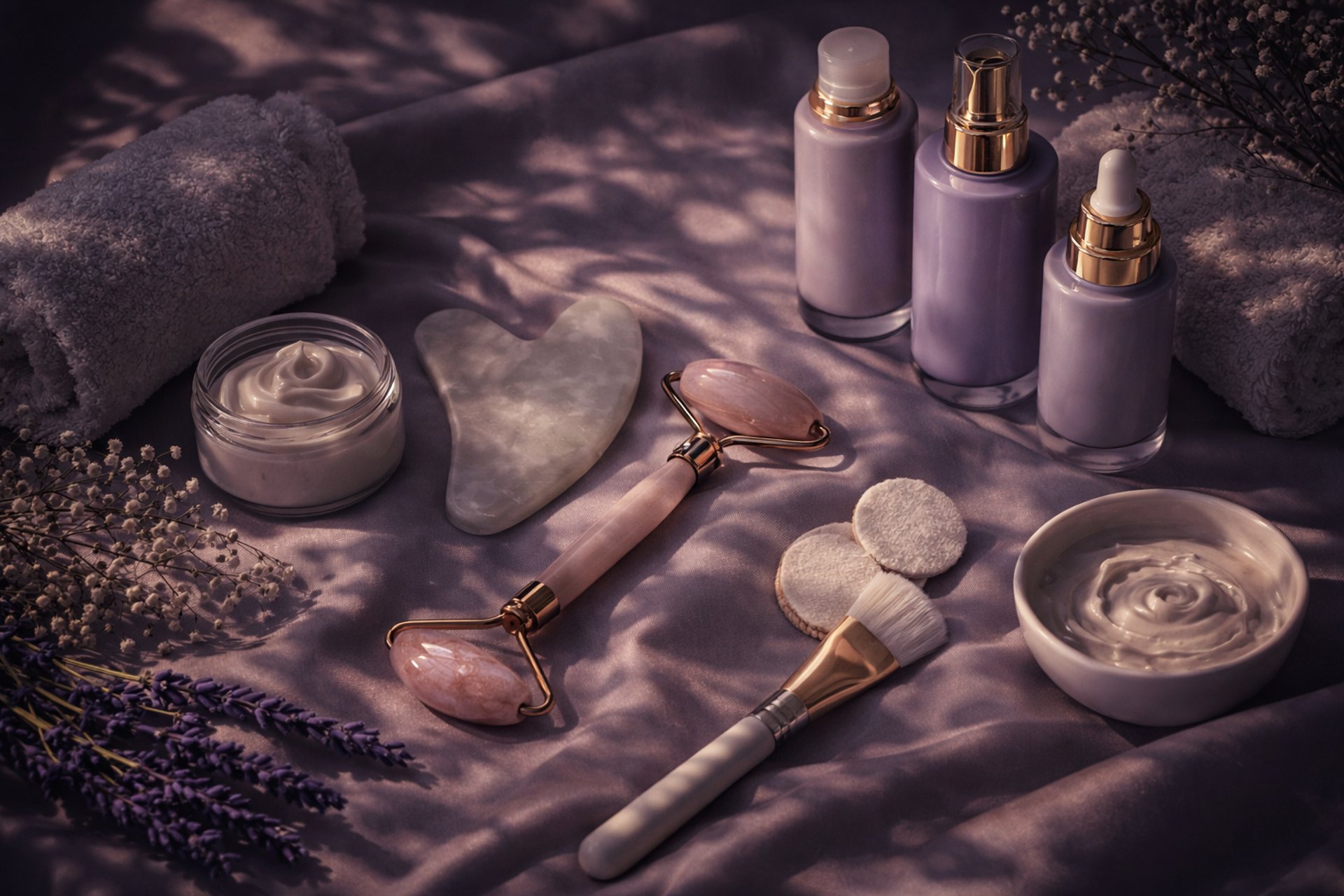 an abstract photo of a curved building with a blue sky in the background