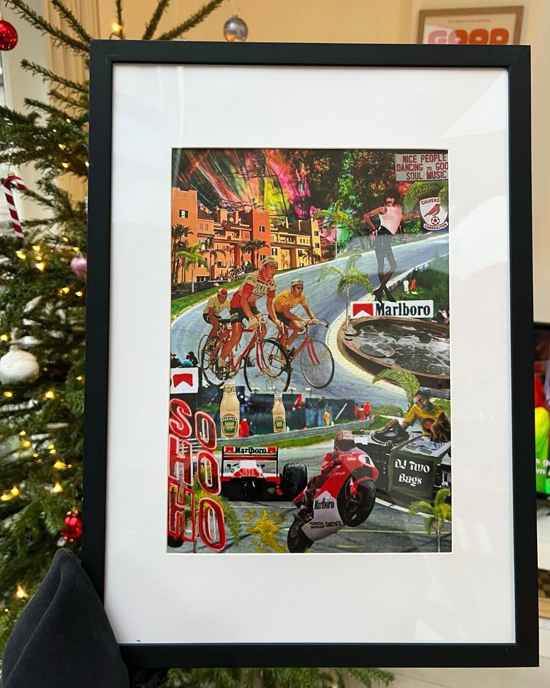 an abstract photo of a curved building with a blue sky in the background