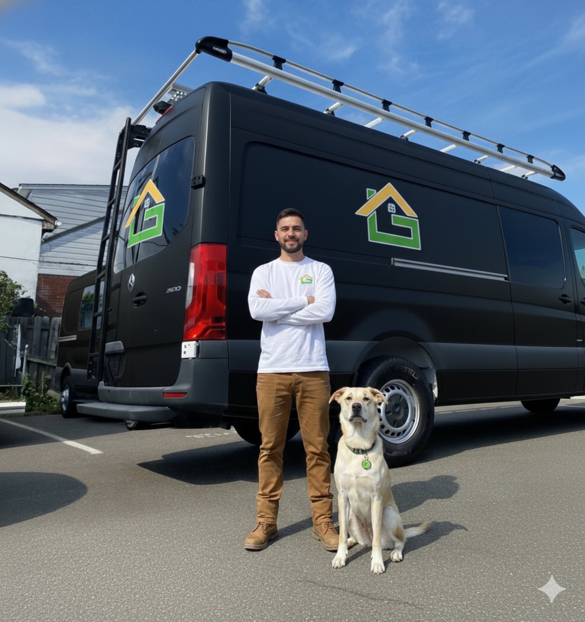 an abstract photo of a curved building with a blue sky in the background