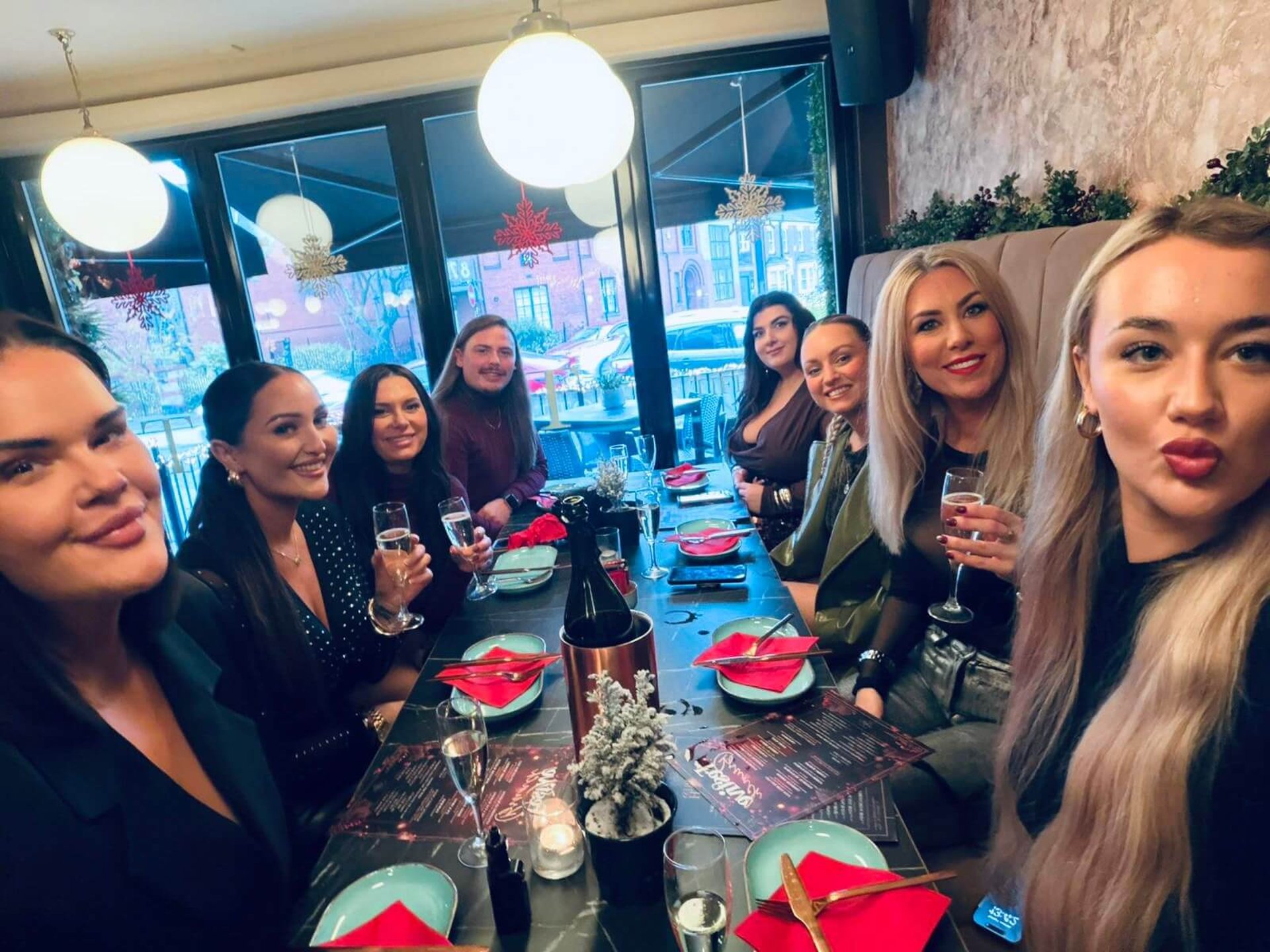 the Masalon team at christmas