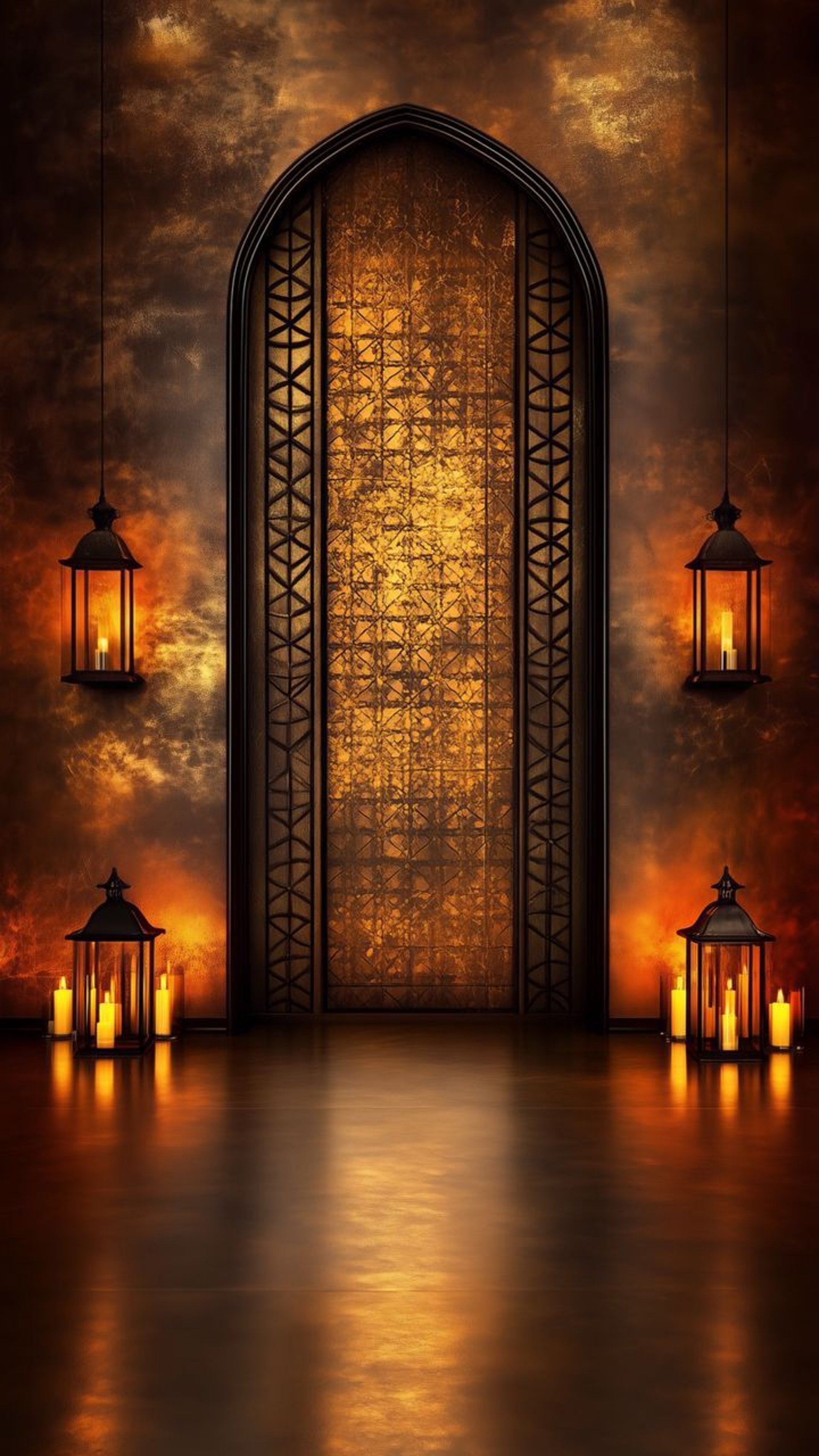 a lit candle sitting on top of a wooden table