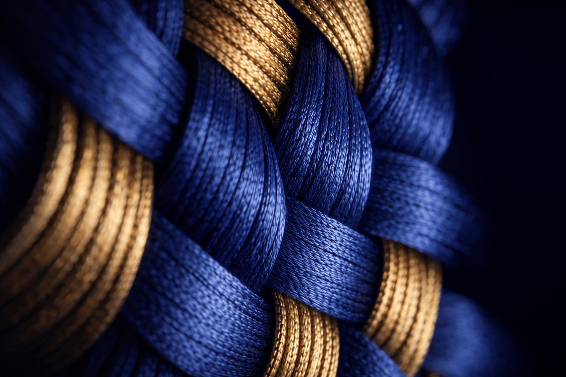 connected threads represents marcom and more strong partership